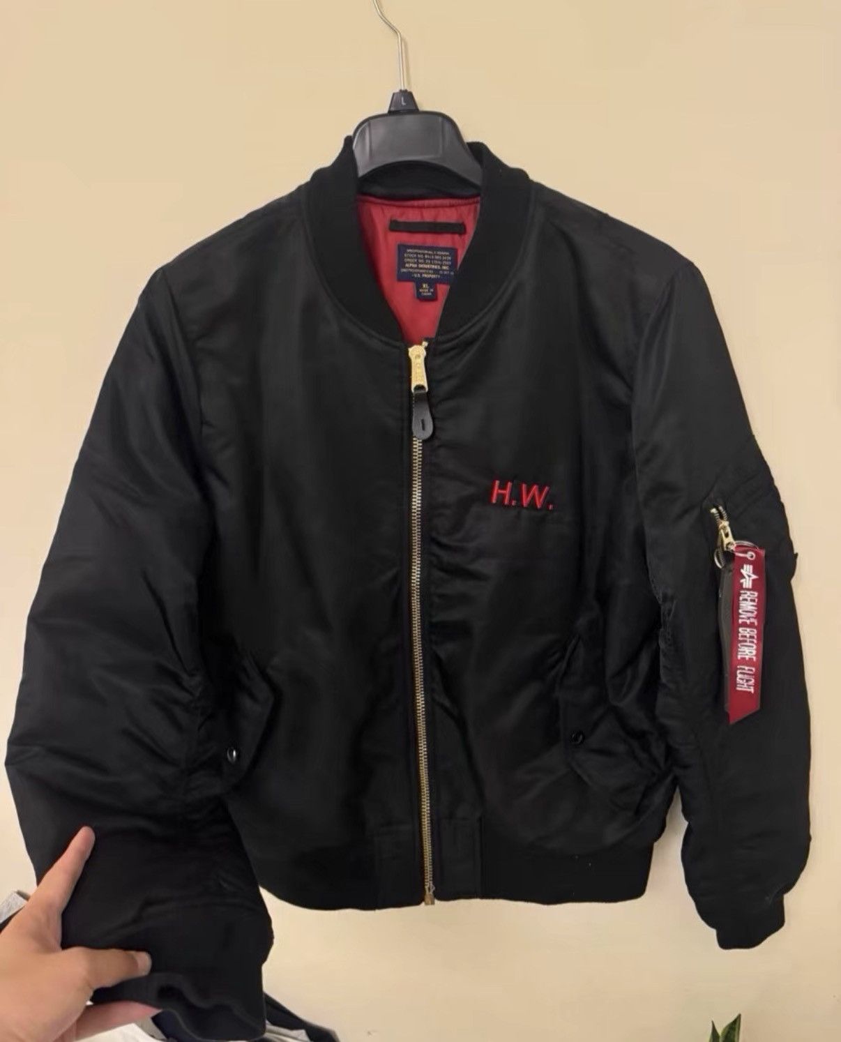Alpha Industries Alpha Jacket - Alpha Flight Suit Collaboration Flight Jacket Size US XL / EU 56 / 4 - 1 Thumbnail