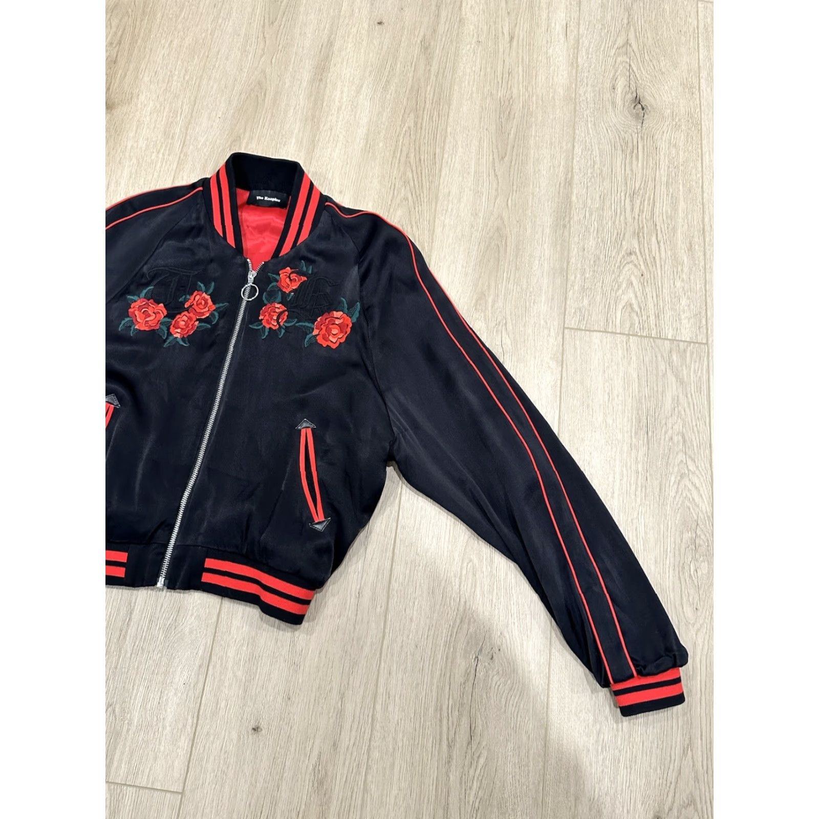 The Kooples Kooples Bomber Jacket Solid Multicolor Women Size 2 Zipper Size XS / US 0-2 / IT 36-38 - 2 Thumbnail
