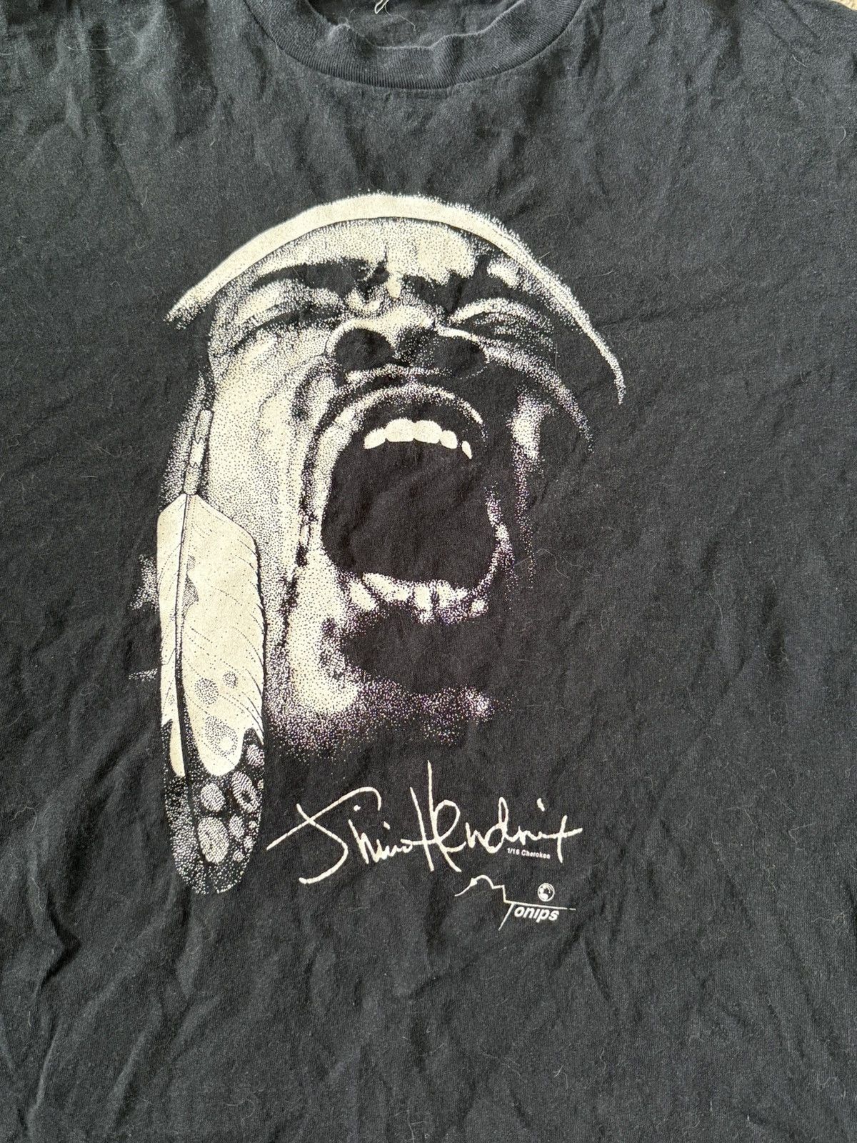 Band Tees Vintage Jimi Hendrix Cherokee Tshirt Size US XL / EU 56 / 4 - 2 Thumbnail