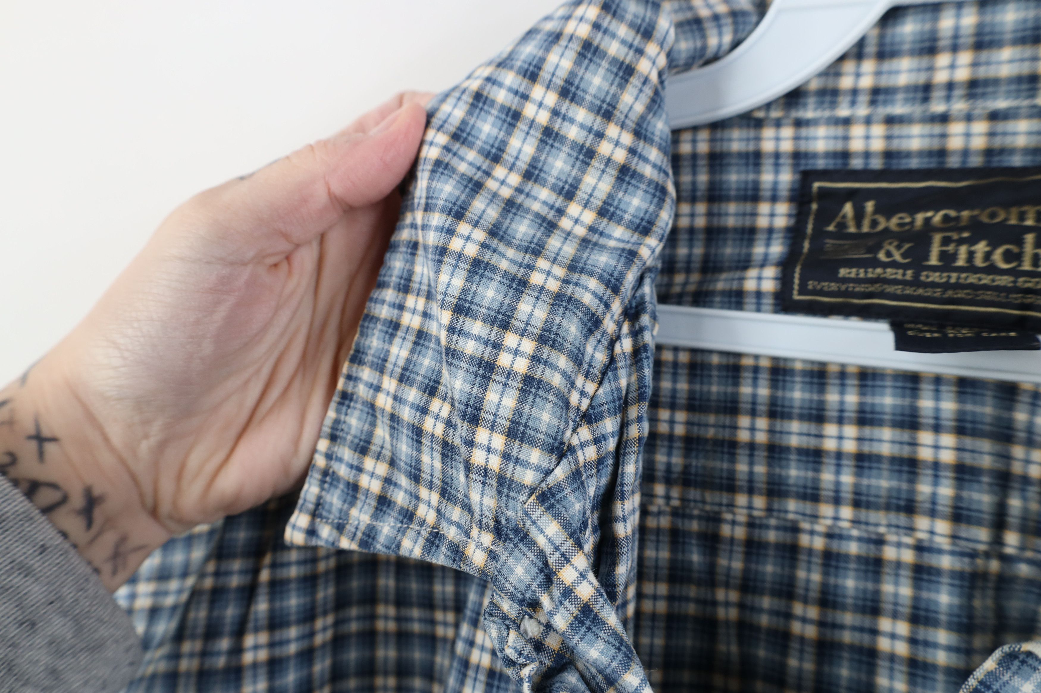 Abercrombie & Fitch Vintage 90s Y2K Abercrombie & Fitch Short Sleeve Shirt Size US XL / EU 56 / 4 - 8 Thumbnail