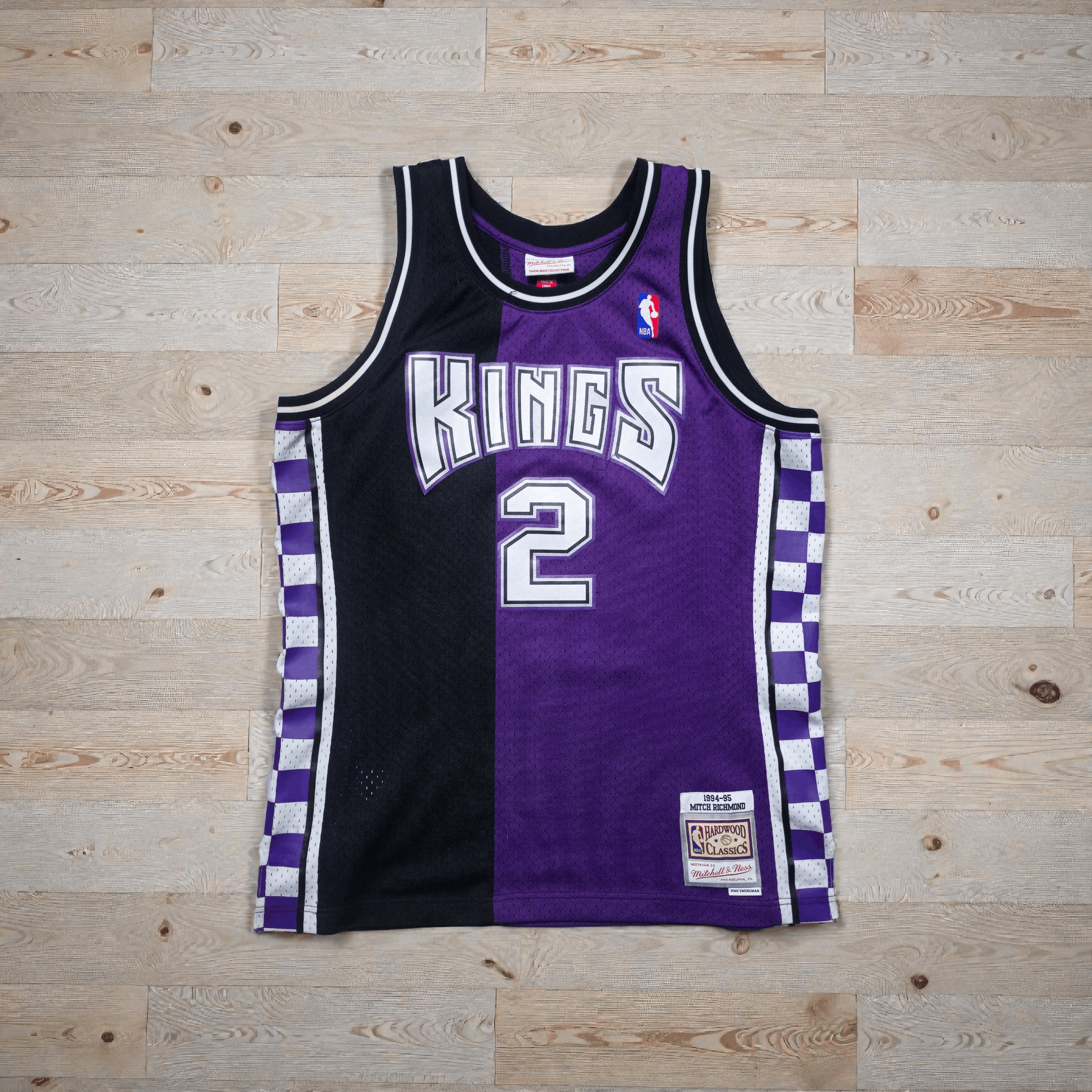 Mitch Richmond Sacramento Kings Mitchell & Ness NBA Jersey