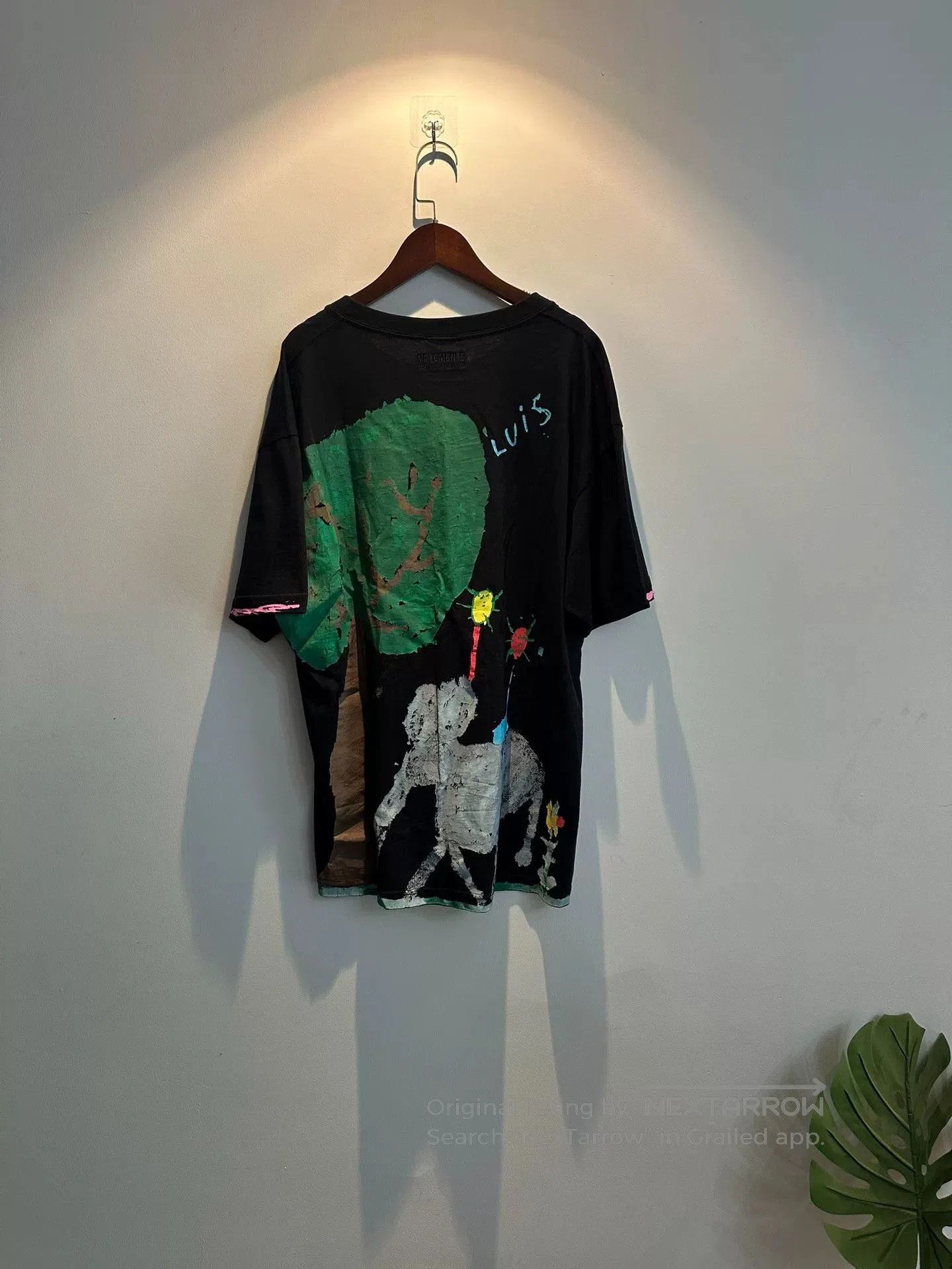 Other vetements elephant graffiti short sleeve shirt. Size US S / EU 44-46 / 1 - 2 Thumbnail