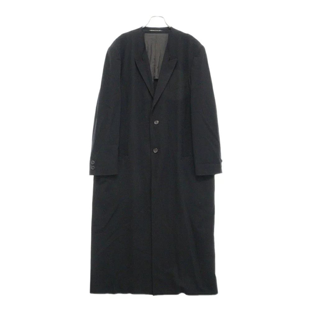 Yohji Yamamoto Yohji Yamamoto 96SS archive wool collarless long coat Size US S / EU 44-46 / 1 - 1 Thumbnail