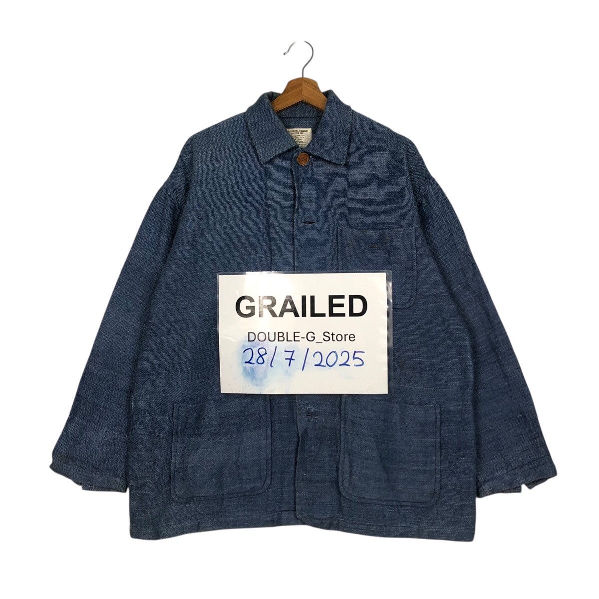 Japanese Brand 📌Vintage Chore Work Jacket Freaks NYC Issey Miyake Size US L / EU 52-54 / 3 - 1 Thumbnail