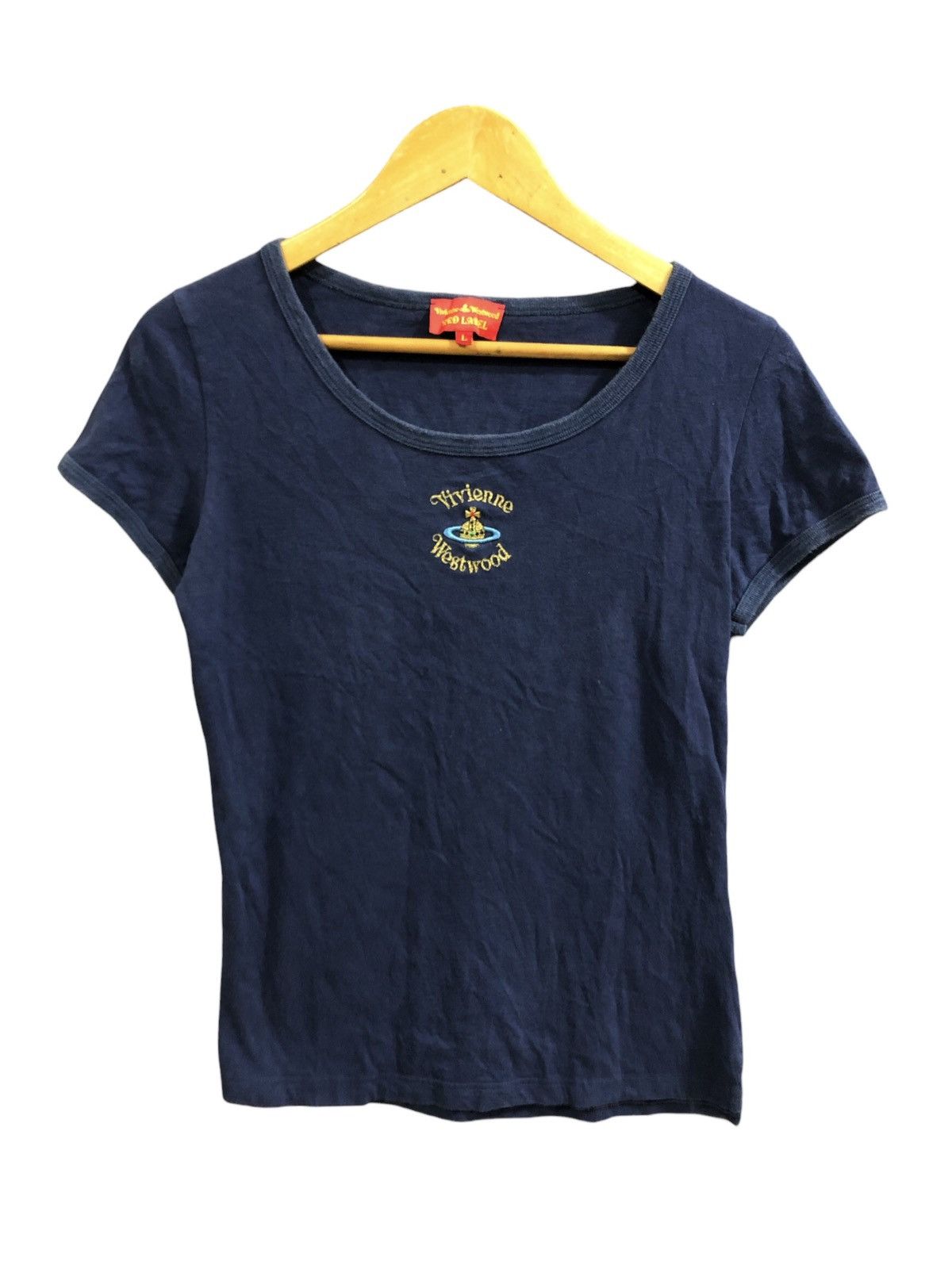 Vivienne Westwood Vivienne Westwood Logo Red Label Tee Size US M / EU 48-50 / 2 - 2 Thumbnail