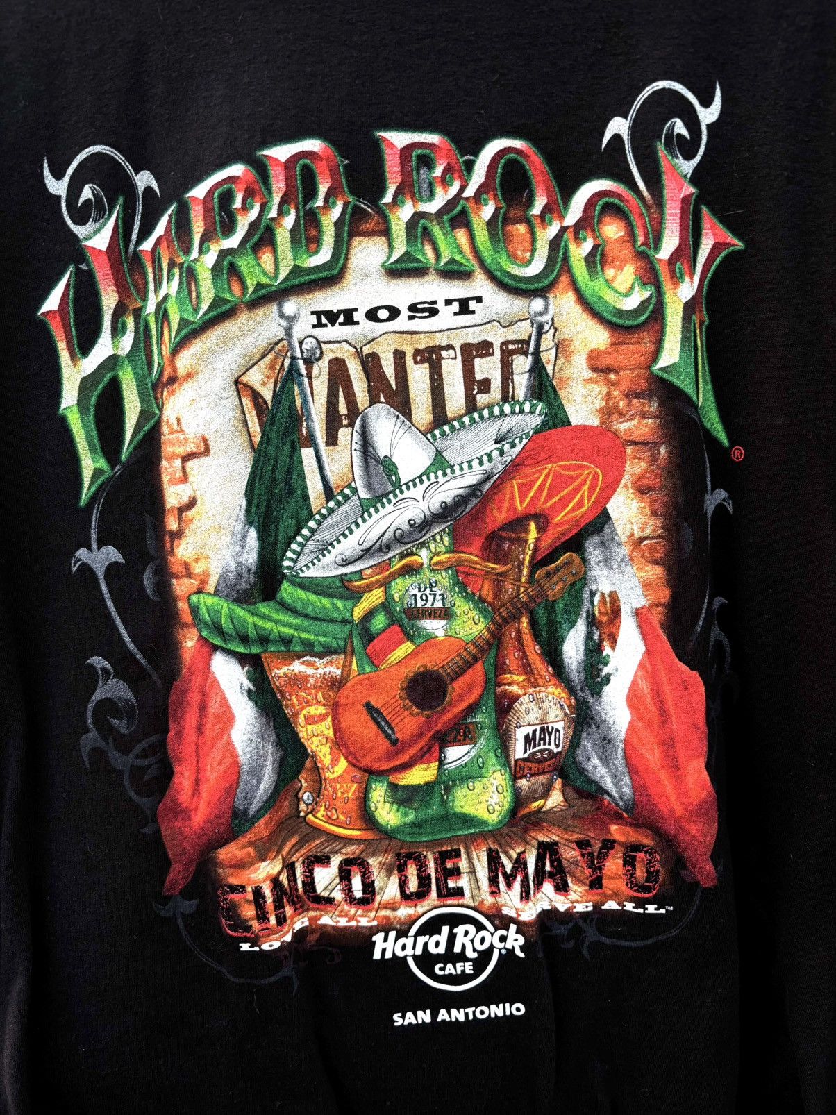 Hard Rock Cafe Hard Rock Cafe San Antonio T-shirt Streetwear Hype Y2K Size US L / EU 52-54 / 3 - 2 Thumbnail