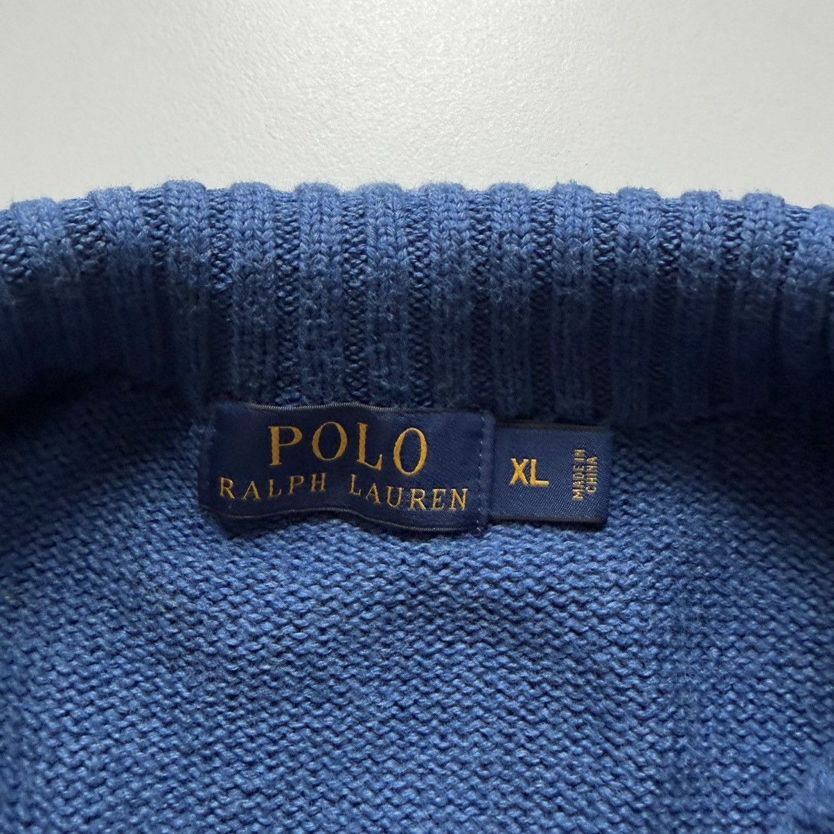 Polo Ralph Lauren Polo Ralph Lauren Quarter 1/4 Zip Sweater Men’s Size XL Blue Size US XL / EU 56 / 4 - 4 Thumbnail
