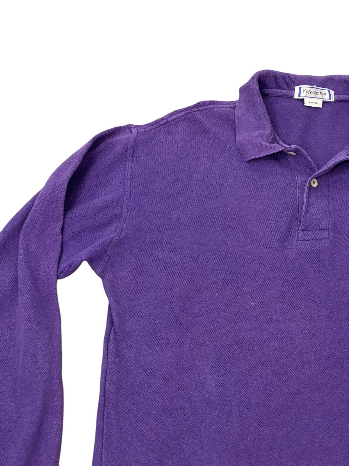 Yves Saint Laurent Vtg Yves Saint Laurent Polo Shirt 5🟩9 Size US L / EU 52-54 / 3 - 8 Thumbnail