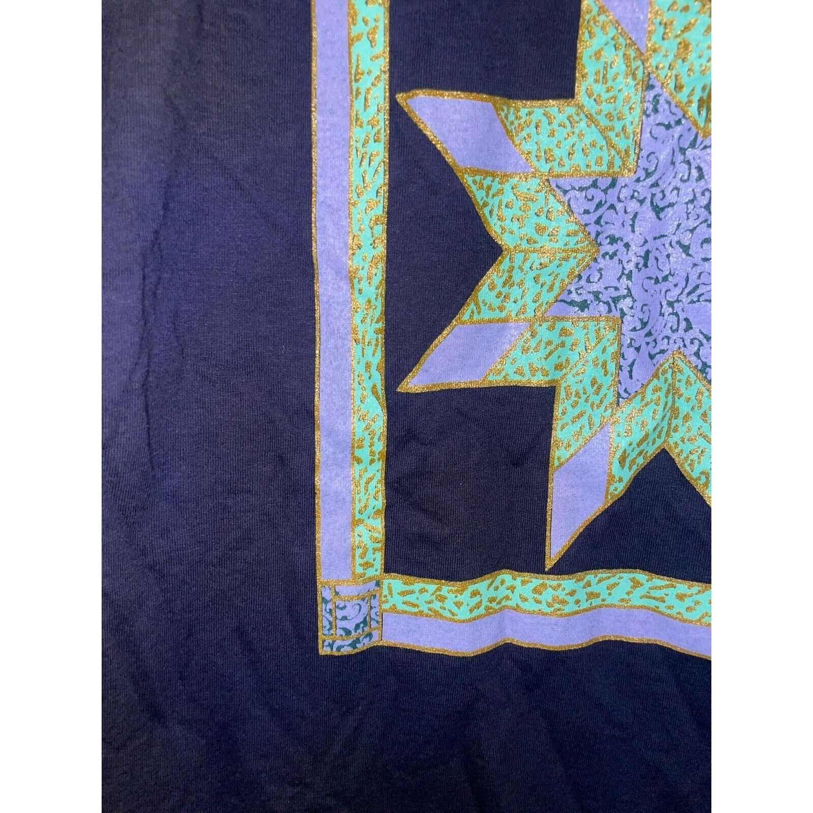 Jerzees Vintage Lancaster Shirt PA Pennsylvania Quilt Tee VTG 90s L Size US L / EU 52-54 / 3 - 6 Thumbnail