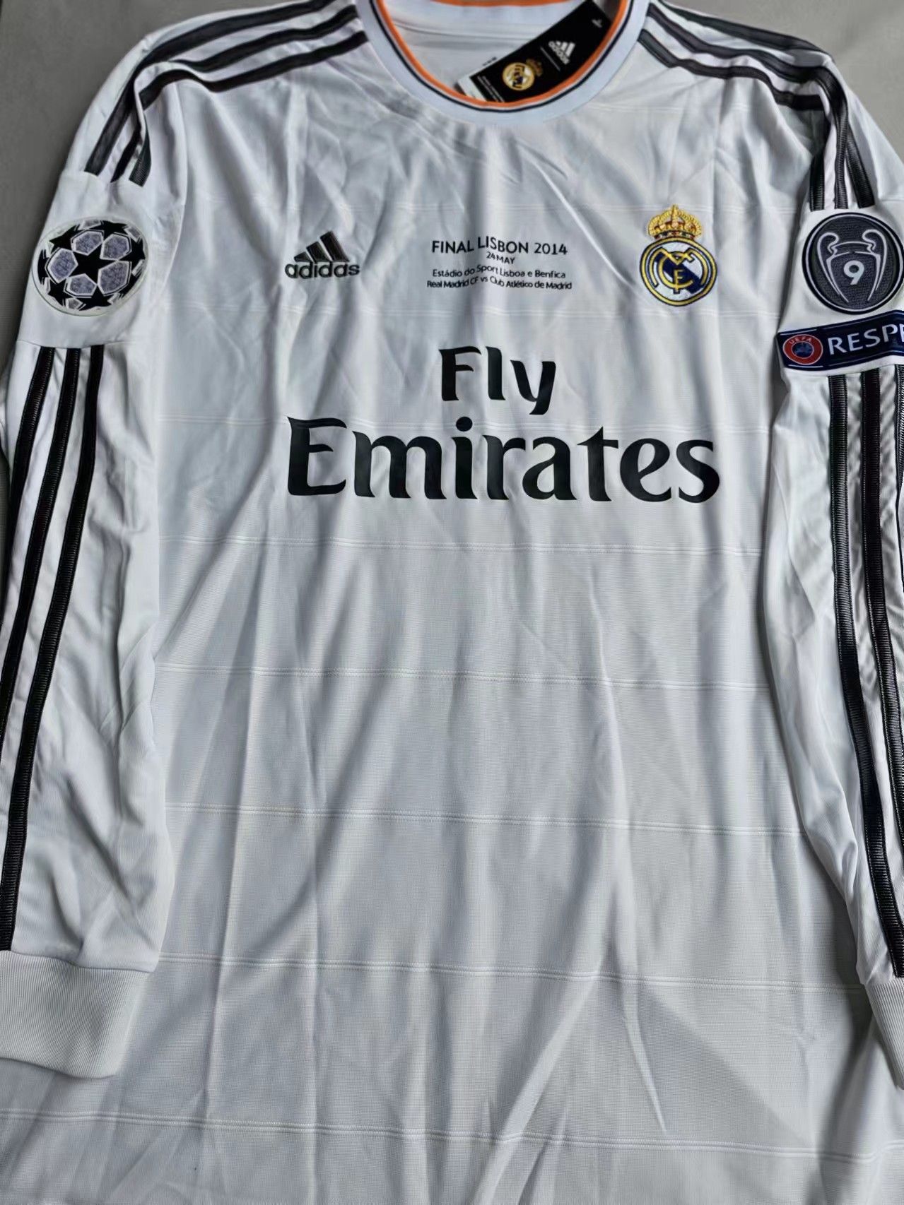 Other 2013 14 Real Madrid #7 C Ronaldo Jersey Longsleeve Size US XL / EU 56 / 4 - 2 Thumbnail