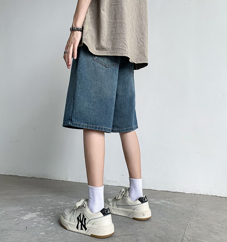 Japanese Brand × Jean Loose straight casual denim shorts Size US 30 / EU 46 - 3 Thumbnail