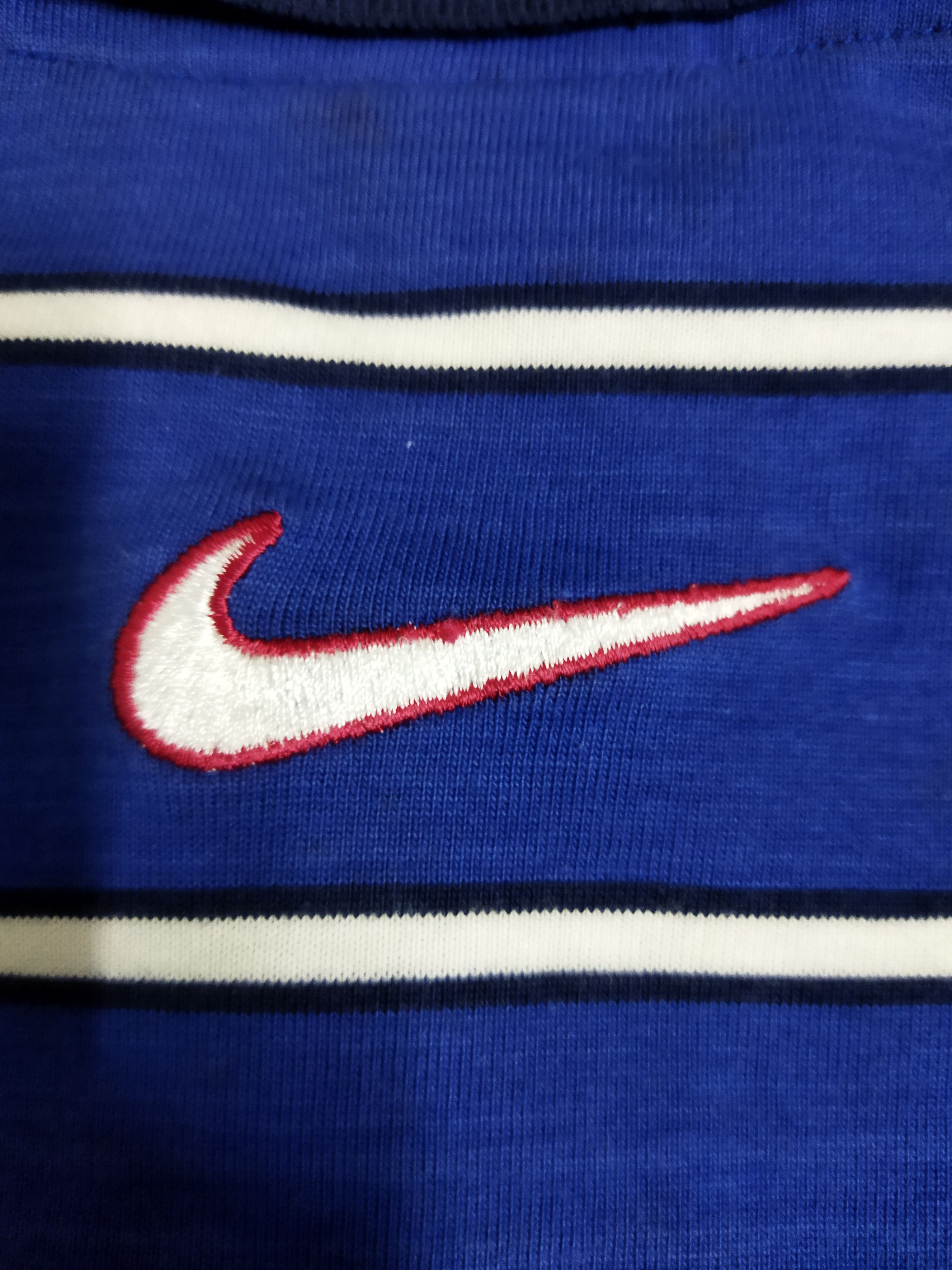 Nike × Vintage Vintage Nike Center Polo Tee Size US L / EU 52-54 / 3 - 4 Thumbnail