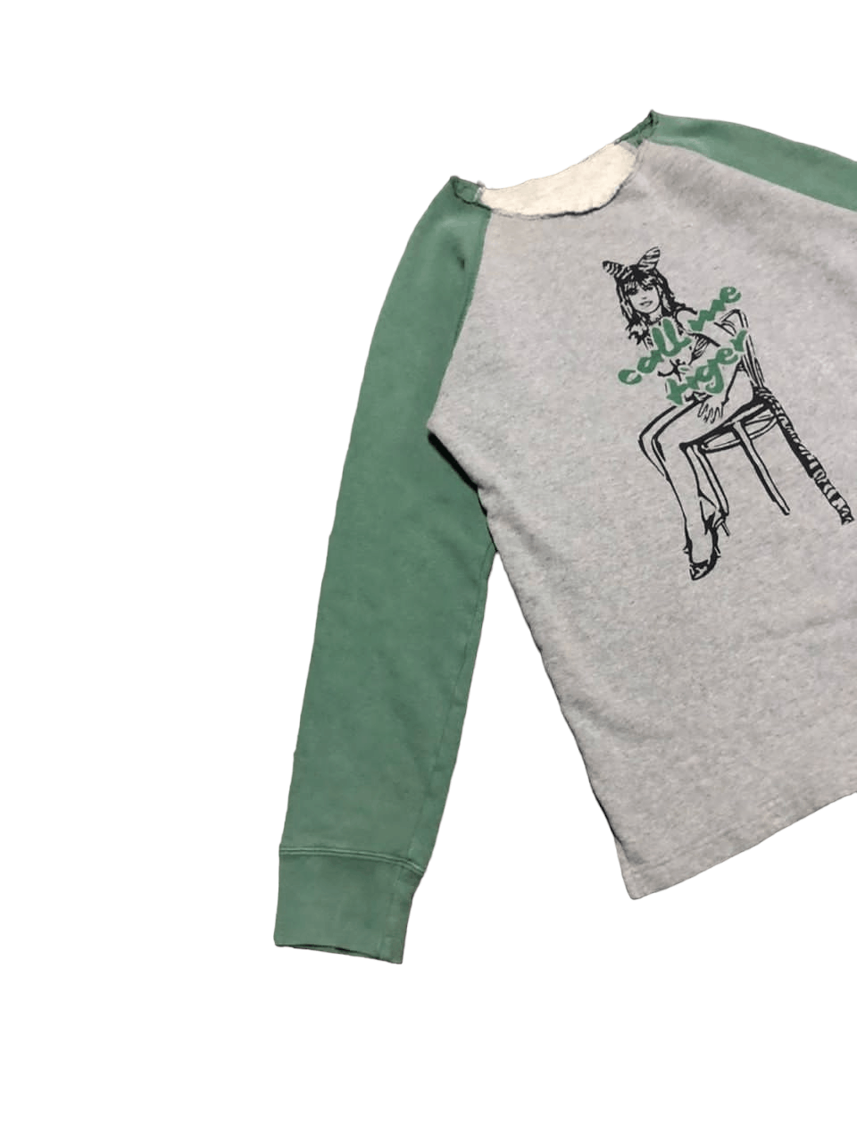 Hysteric Glamour Hysteric Glamour Call Me Tiger Sweatshirt Distressed Size US S / EU 44-46 / 1 - 4 Thumbnail