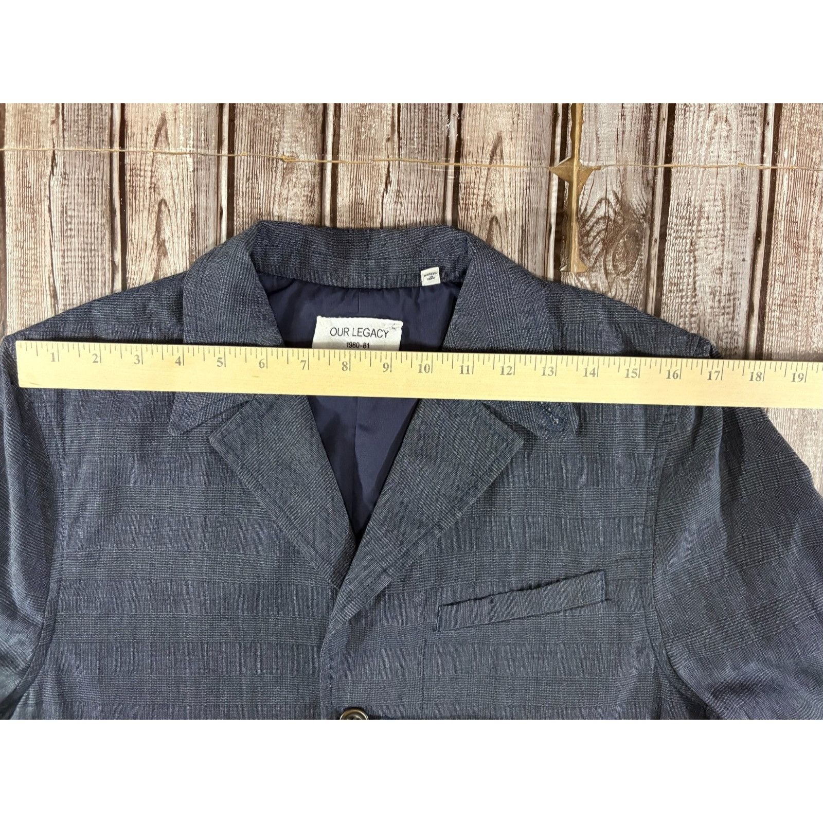 Our Legacy OUR LEGACY 1980-81 100% Linen Car coat size 48 US M color bl Size US M / EU 48-50 / 2 - 6 Thumbnail