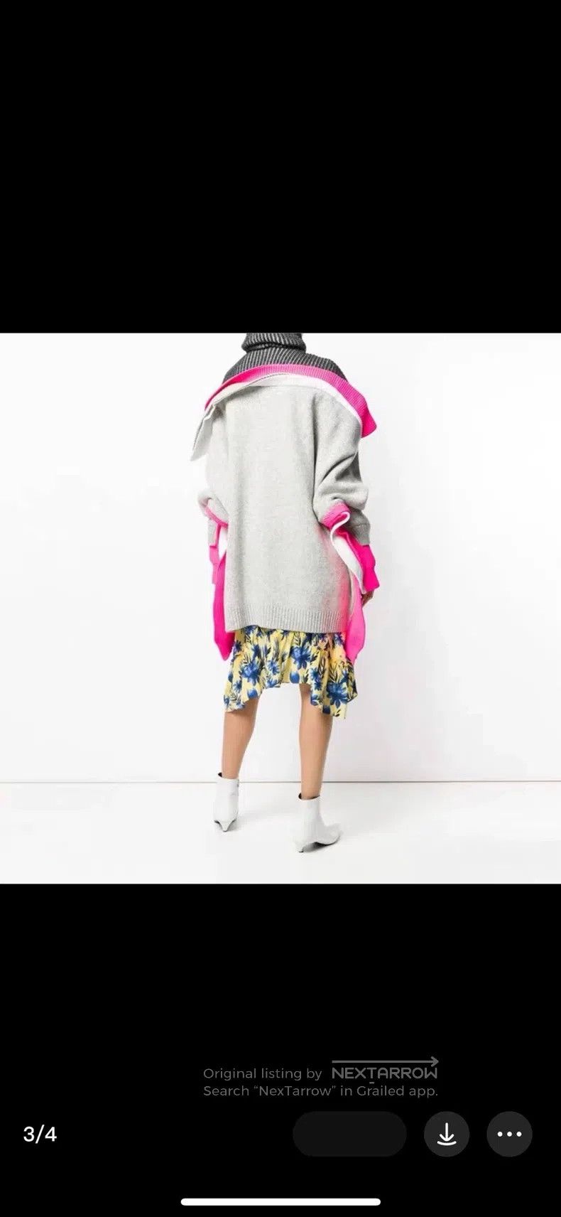 Balenciaga Balenciaga Knitted Three-Layer Sweater Size US XS / EU 42 / 0 - 7 Thumbnail