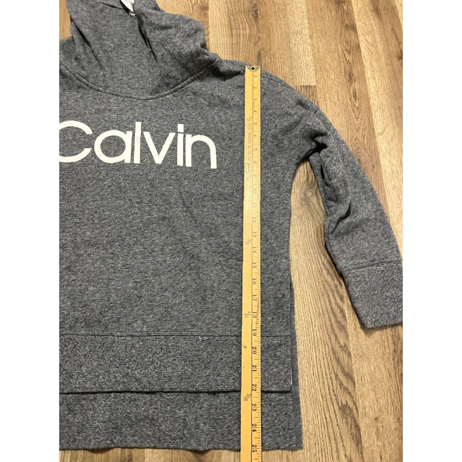 Calvin Klein VINTAGE Calvin Klein Sweater? (No size tag) Gray Turtleneck Long Sleeve Logo Pullover Womens Large? Size L / US 10 / IT 46 - 7 Thumbnail