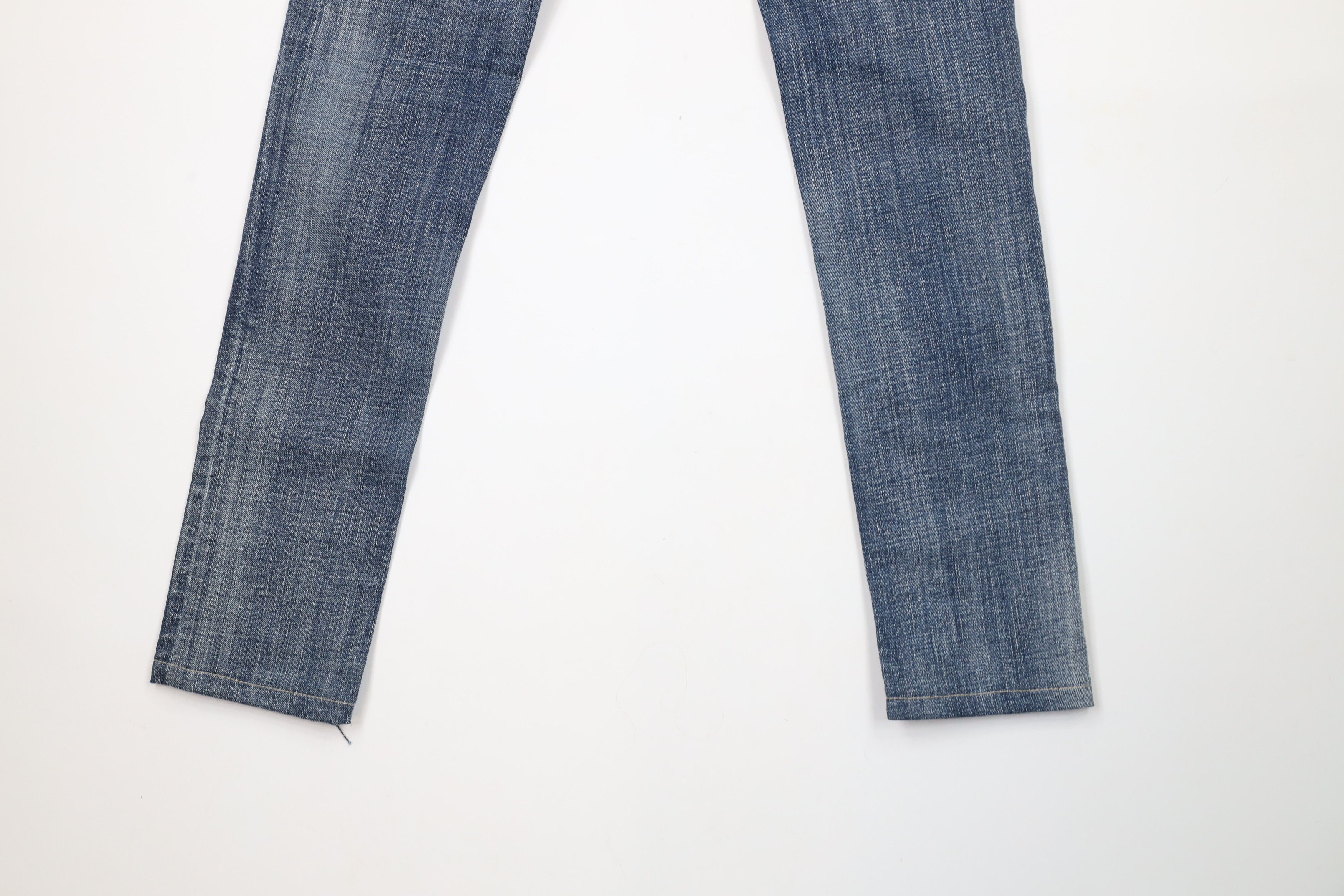 Rock Revival × Vintage Rock Revival Fleur de Lis Gwen Skinny Denim Jeans Blue Size 26" / US 2 / IT 38 - 12 Thumbnail