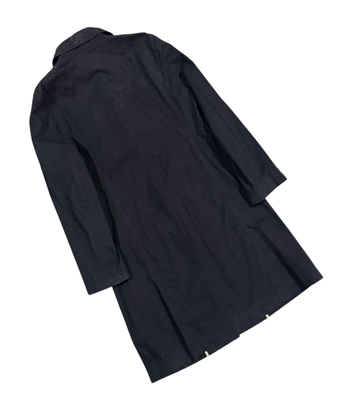 J.Crew Vtg🔥J.Crew Buttoned Black Cotton Long Jacket Size US S / EU 44-46 / 1 - 10 Thumbnail