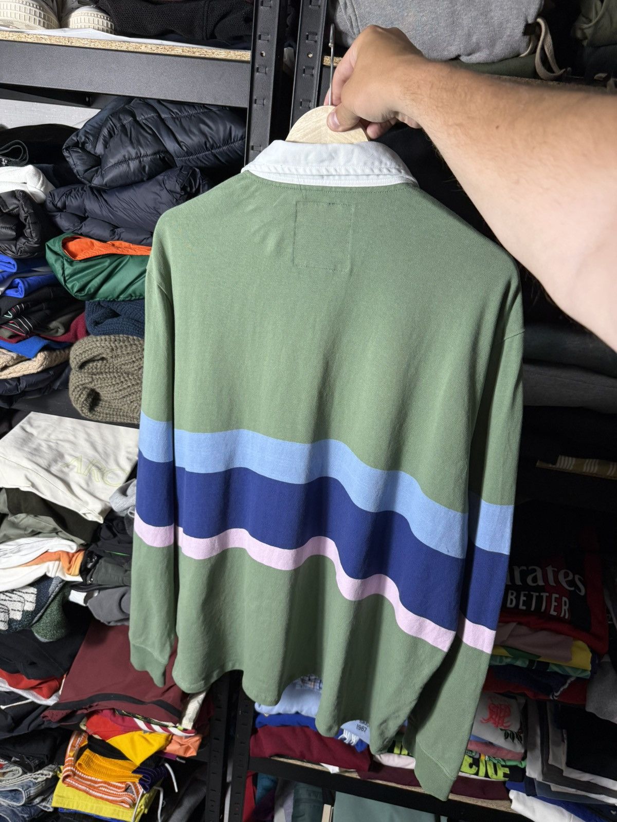 Polo Ralph Lauren Vintage Polo Ralph Lauren Rugby Shirt XL Striped Preppy Size US XL / EU 56 / 4 - 11 Thumbnail