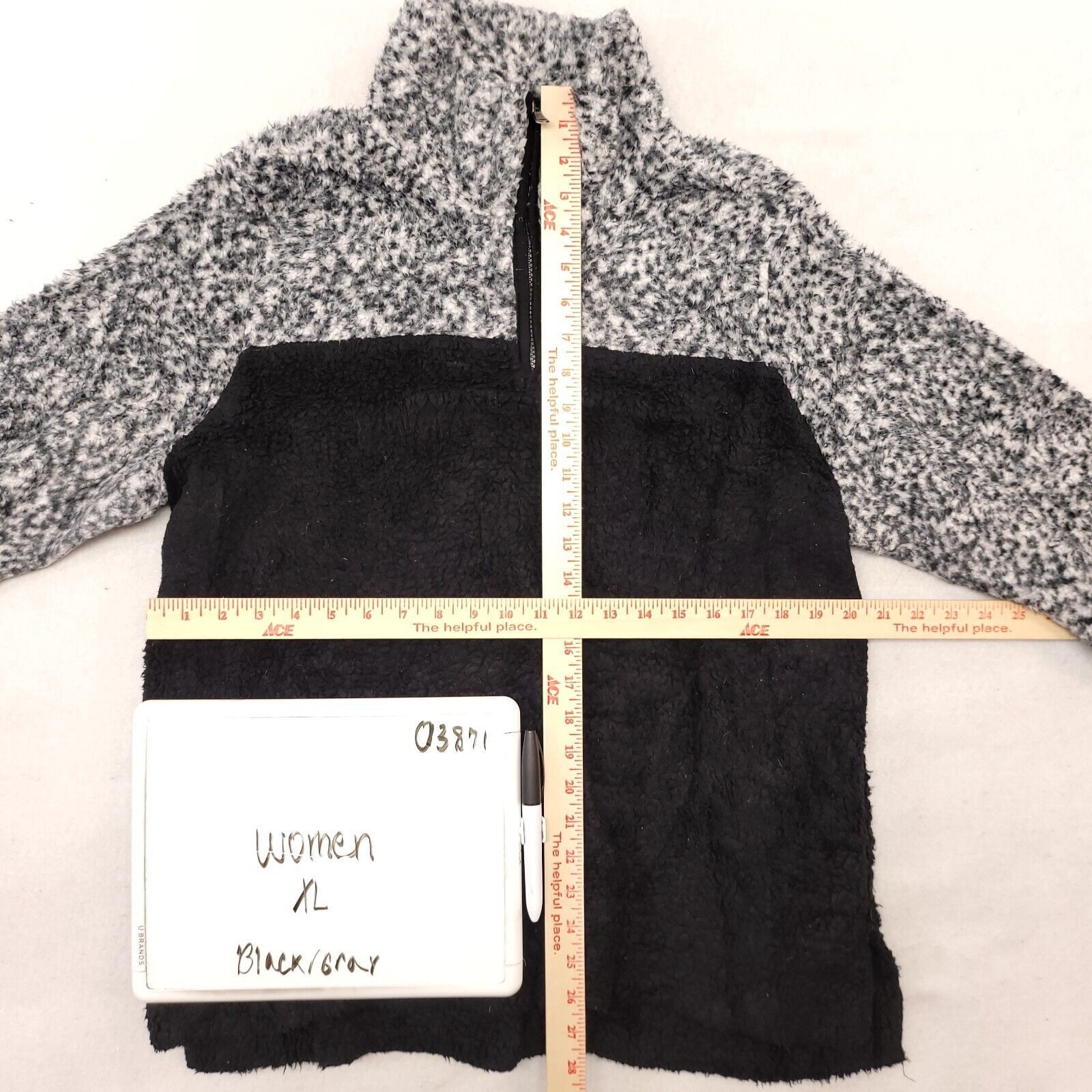 Sonoma Sonoma Pullover Jacket Womens Size Extra Large XL Black Gray Size XL / US 12-14 / IT 48-50 - 6 Thumbnail