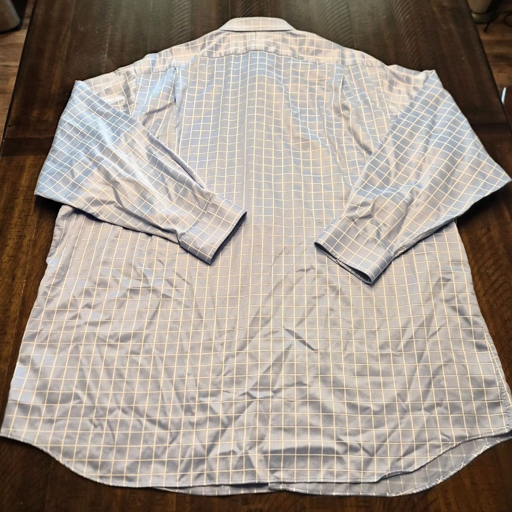 Vintage VINTAGE Paul Frederick Two Ply 100% Cotton Check Long Sleeve Shirt Mens Size 19 G202 Size US XXL / EU 58 / 5 - 4 Thumbnail