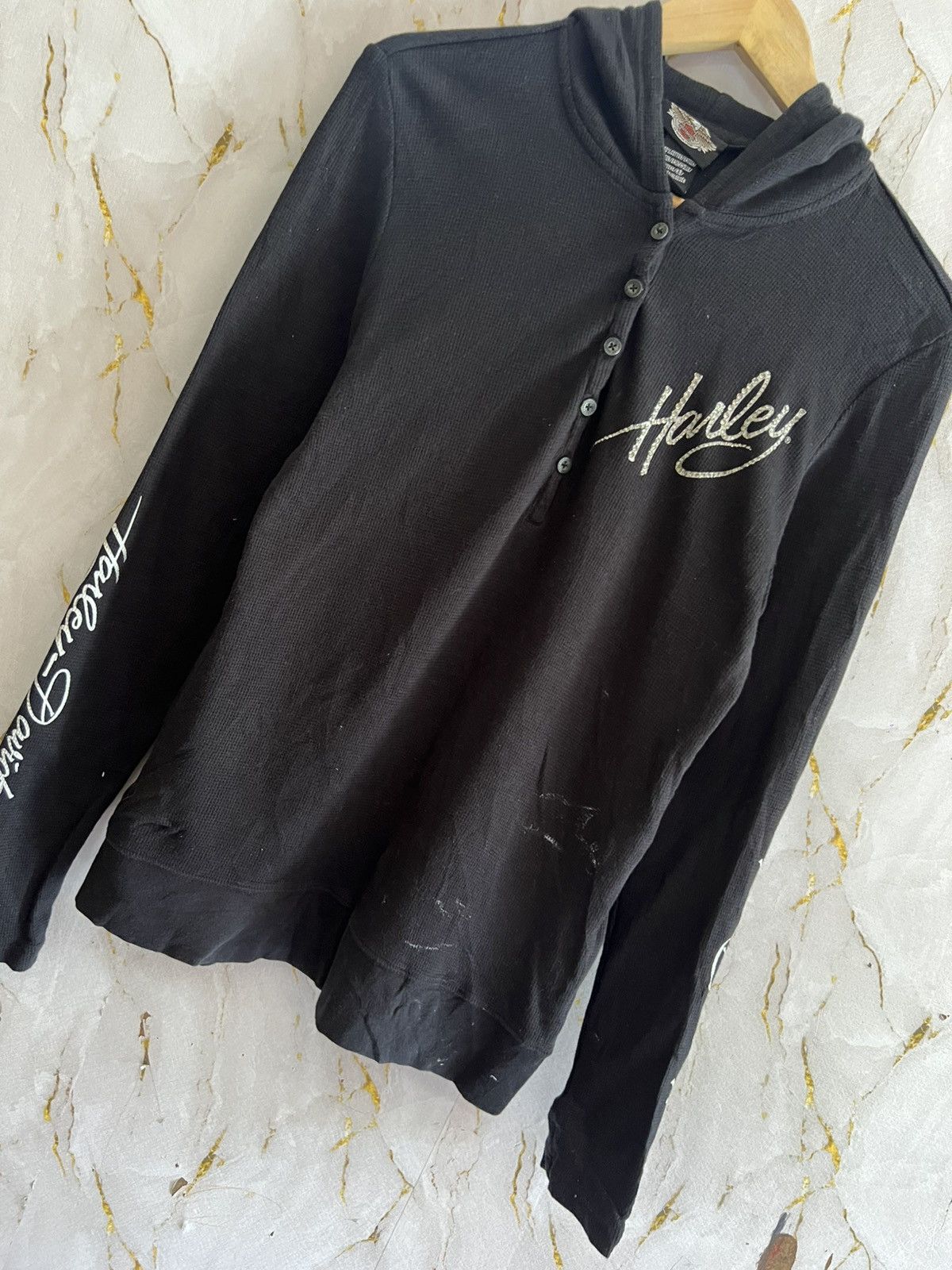 Harley Davidson 🔥 Harley Davidson Knitwear Hoodie – Streetwear Classic Size US S / EU 44-46 / 1 - 5 Thumbnail