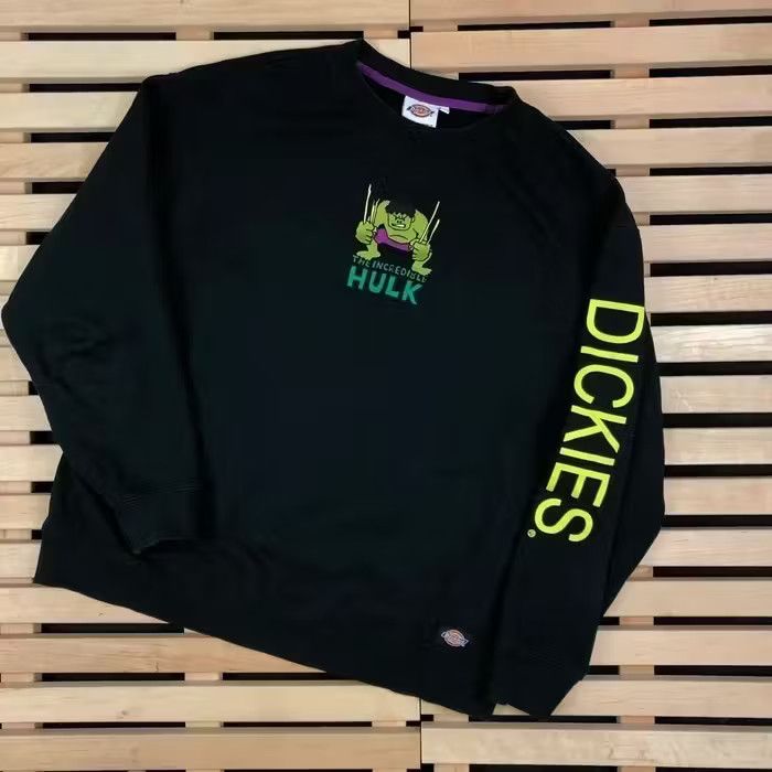 Dickies × Marvel Comics Mens Sweatshirts Dickies X Marvel Hulk Size L Size US L / EU 52-54 / 3 - 1 Thumbnail