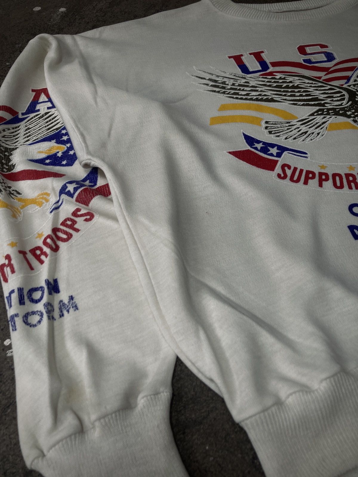 Harley Davidson × Vintage Vintage ‘91 Desert Storm Operation USA Propaganda Size US L / EU 52-54 / 3 - 6 Thumbnail