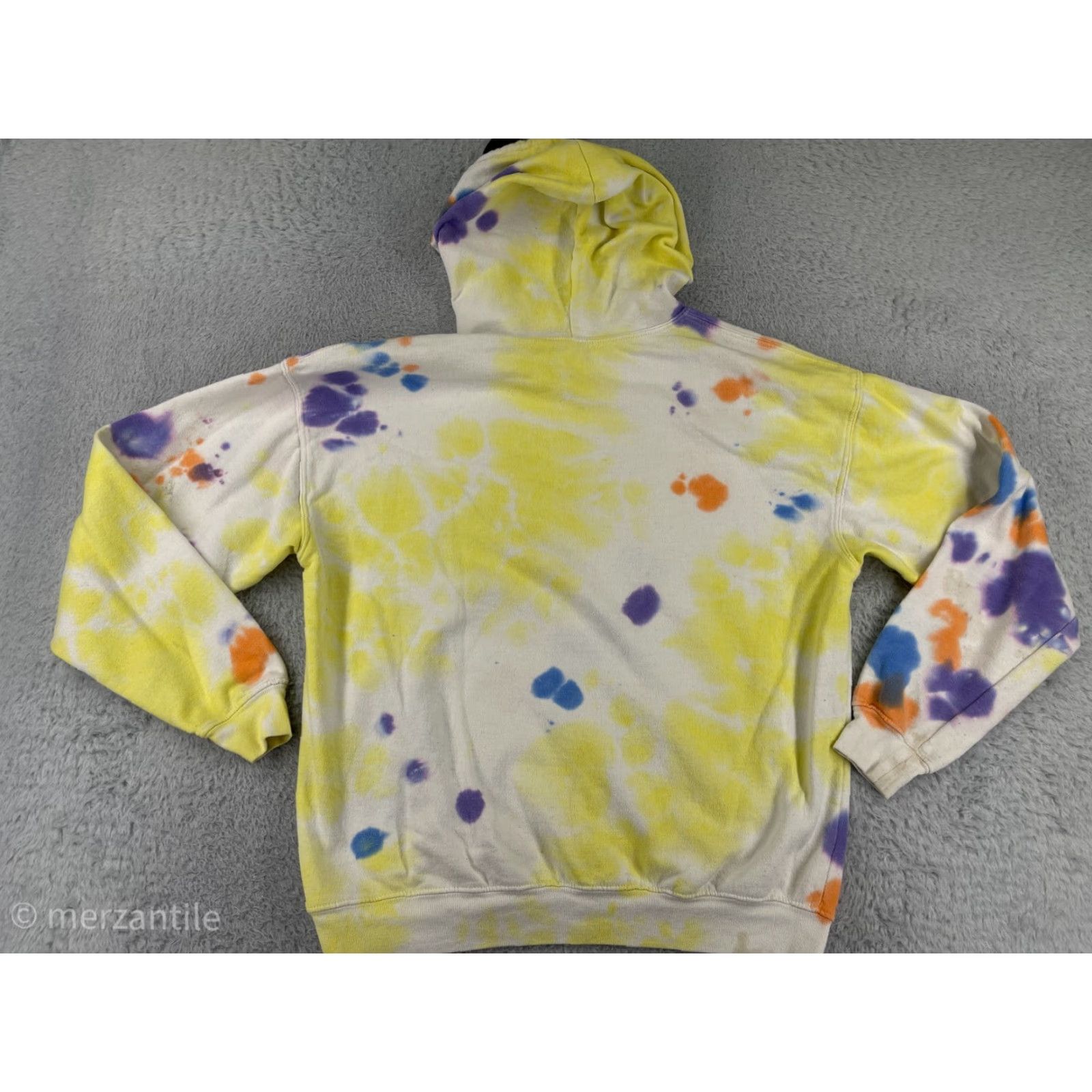 Nickelodeon Nickelodeon Womens Hoodie 1X Yellow Jersey Polyester 90's Cartoon Characters Hooded Oversized Pullover Size XL / US 12-14 / IT 48-50 - 2 Thumbnail