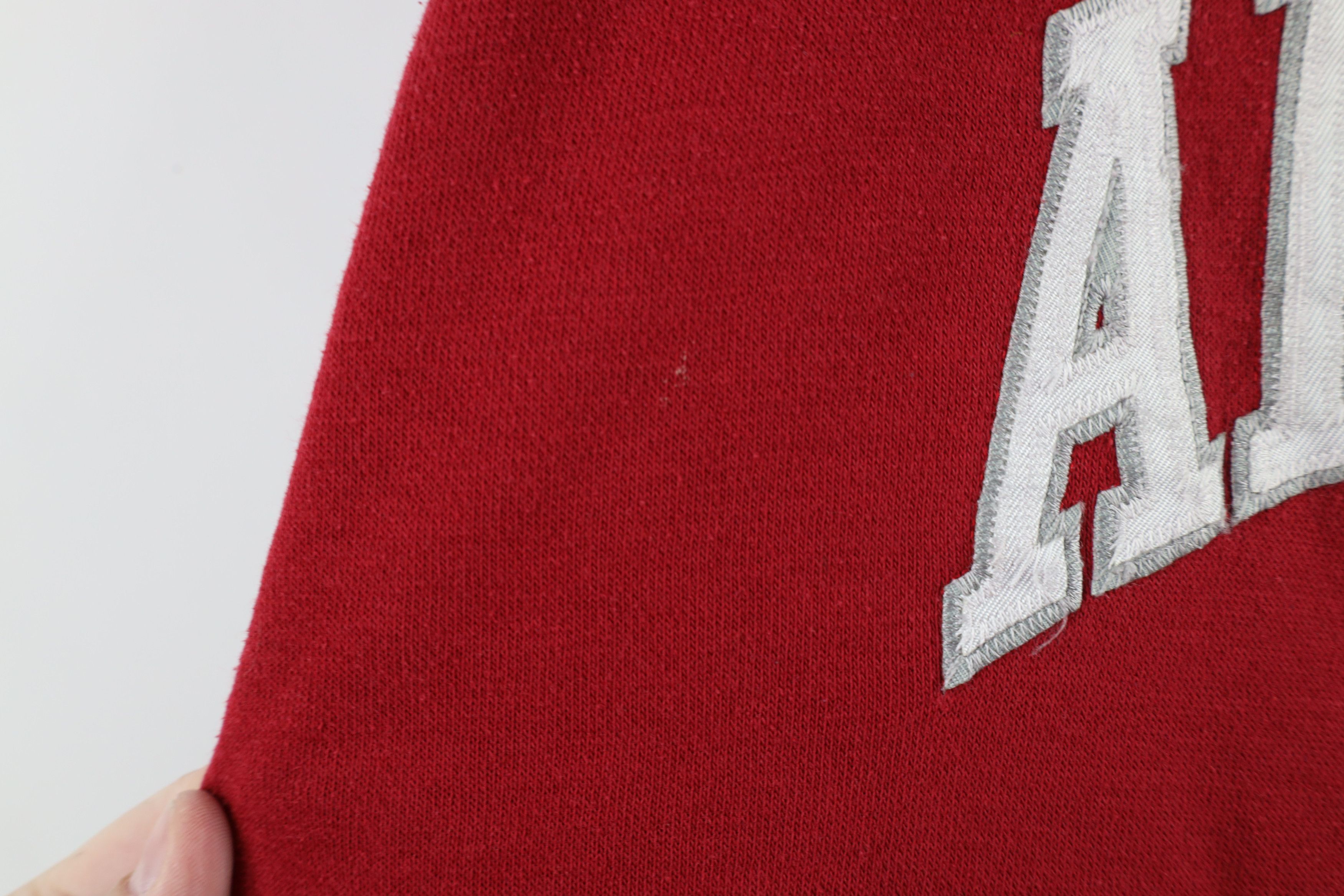Vintage Vintage 90s Out University of Alabama Hoodie Sweatshirt Red Size US XL / EU 56 / 4 - 9 Thumbnail