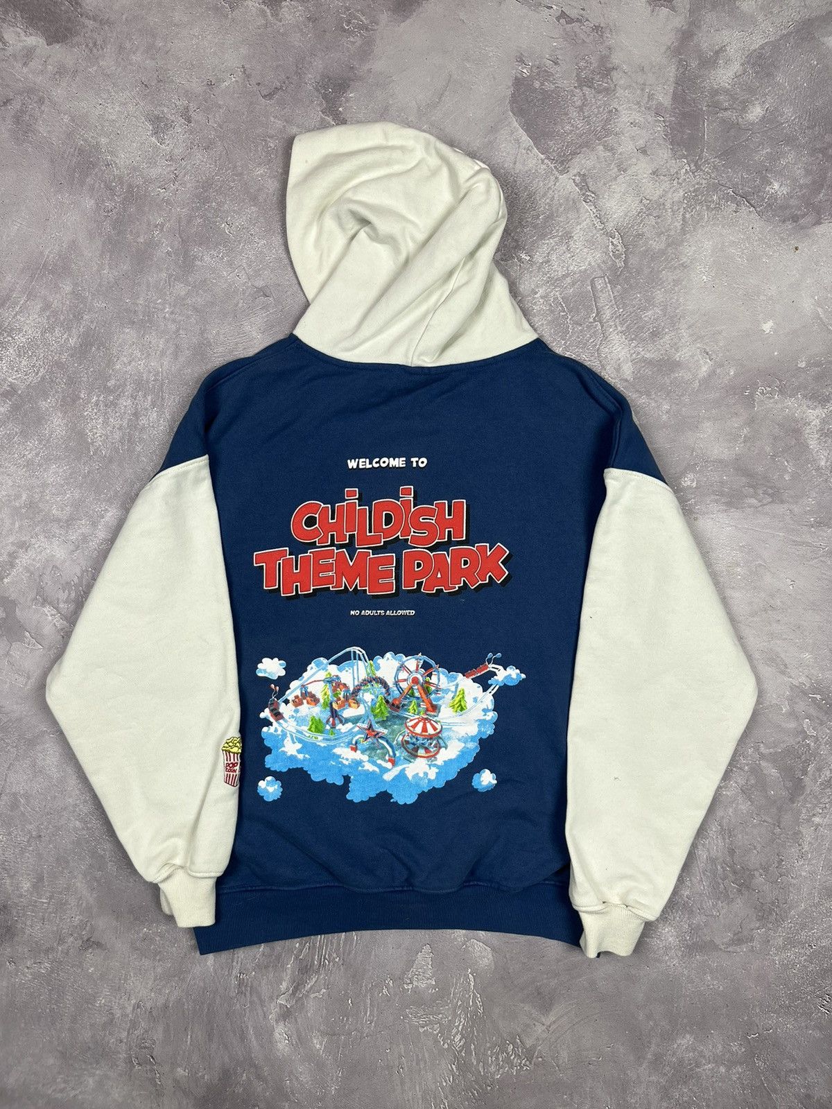 CHILDS Childish Hoodie Boxy Fit TGF Theme Park SkateGang Size US S / EU 44-46 / 1 - 1 Thumbnail