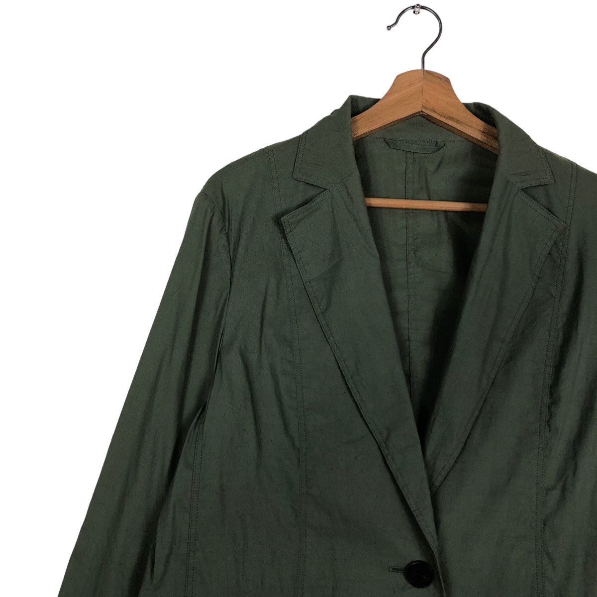 Japanese Brand 🔥Olive Green Military Vintage Chore Jacket Mackintosh Size US M / EU 48-50 / 2 - 7 Thumbnail
