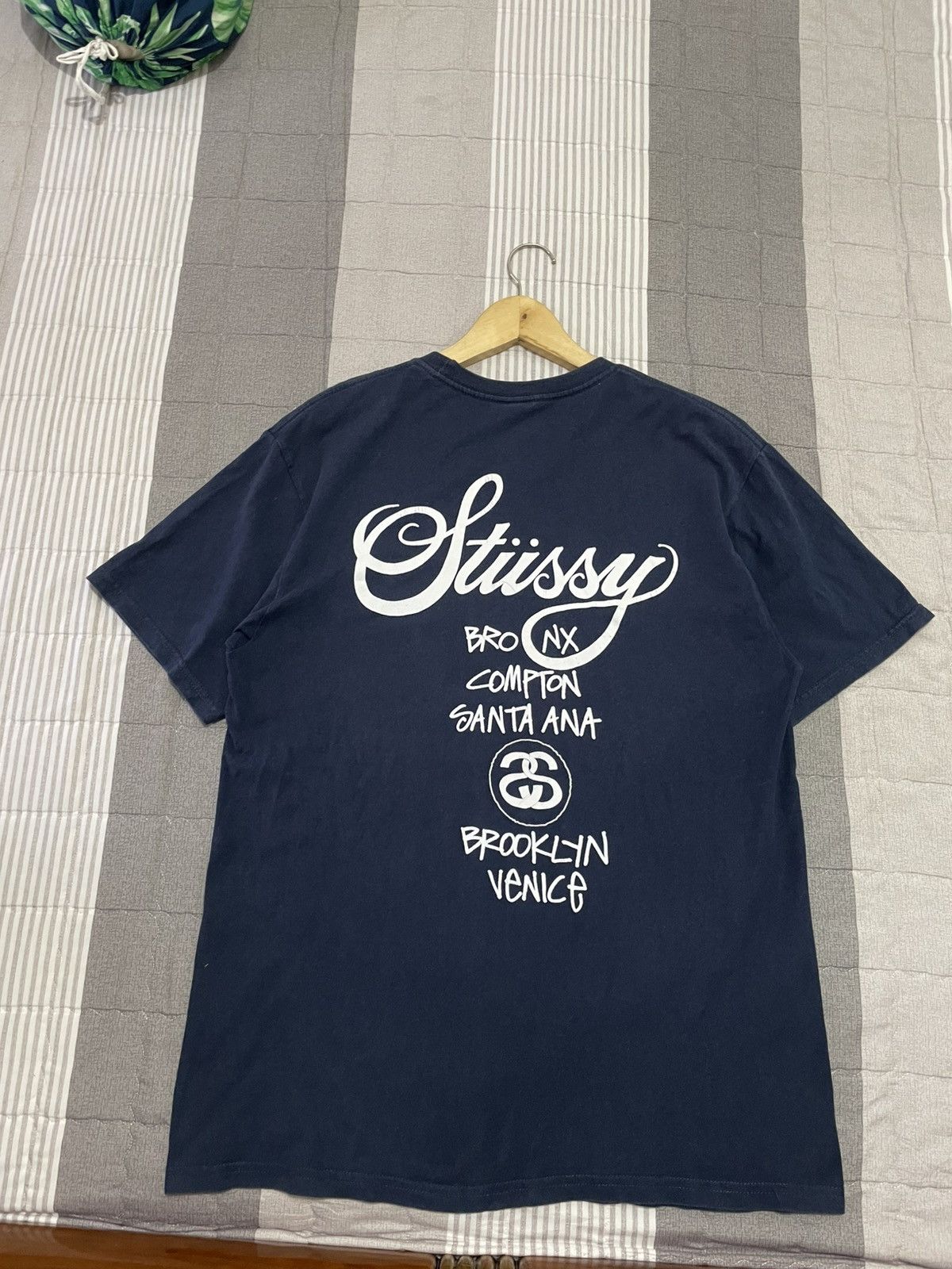Stussy Stussy tour tshirt Size US M / EU 48-50 / 2 - 7 Thumbnail