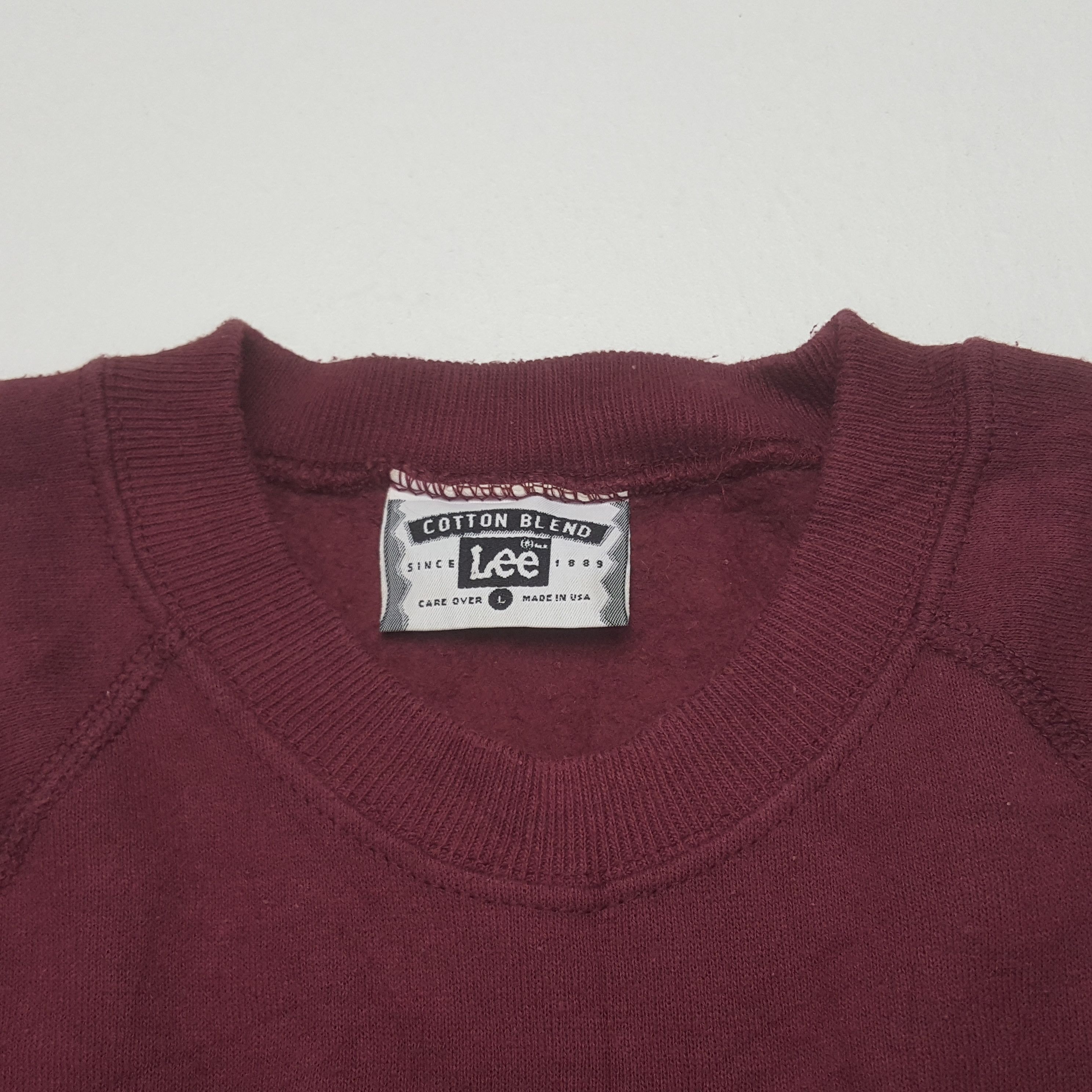Lee Vintage Bitter Chocolate Savory 90's Sweatshirt C317N15 Size US M / EU 48-50 / 2 - 4 Thumbnail