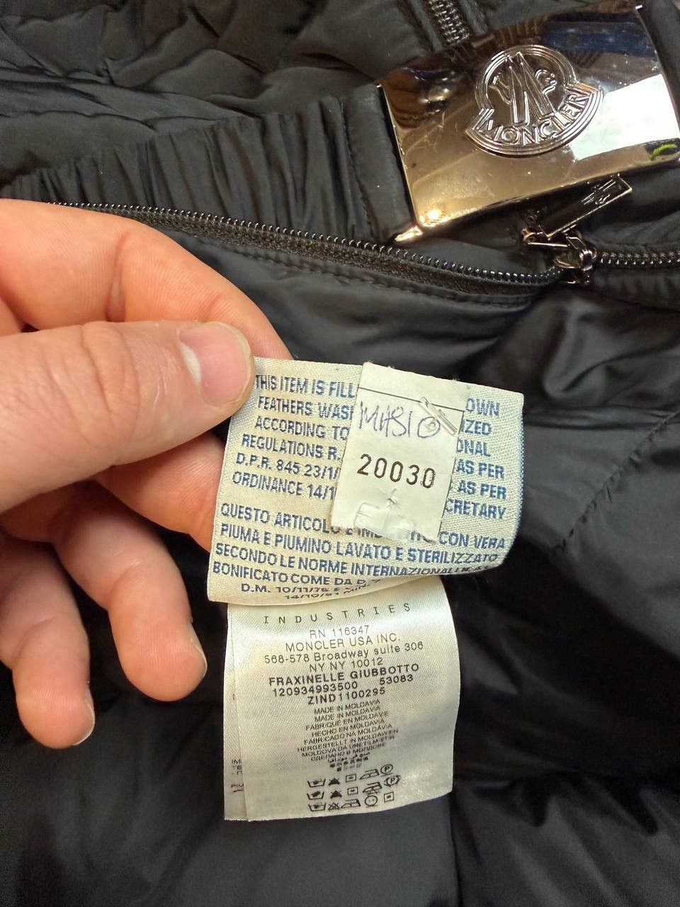 Moncler MONCLER DURACE Down Puffer Coat Jacket Black Big Collar Size XS / US 0-2 / IT 36-38 - 16 Thumbnail