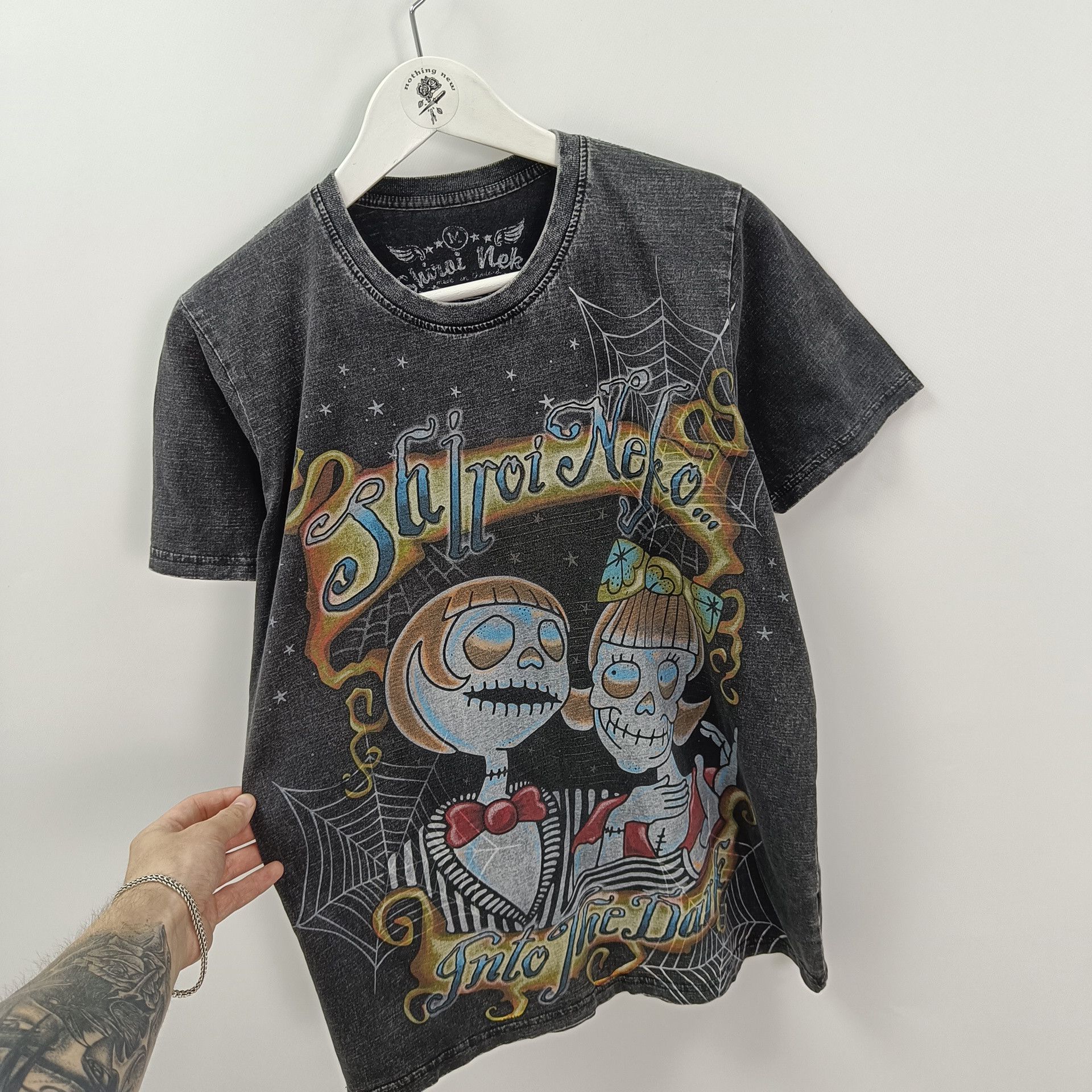 Ed Hardy shiroi neko Mens T-Shirt full print skull Size US M / EU 48-50 / 2 - 2 Thumbnail