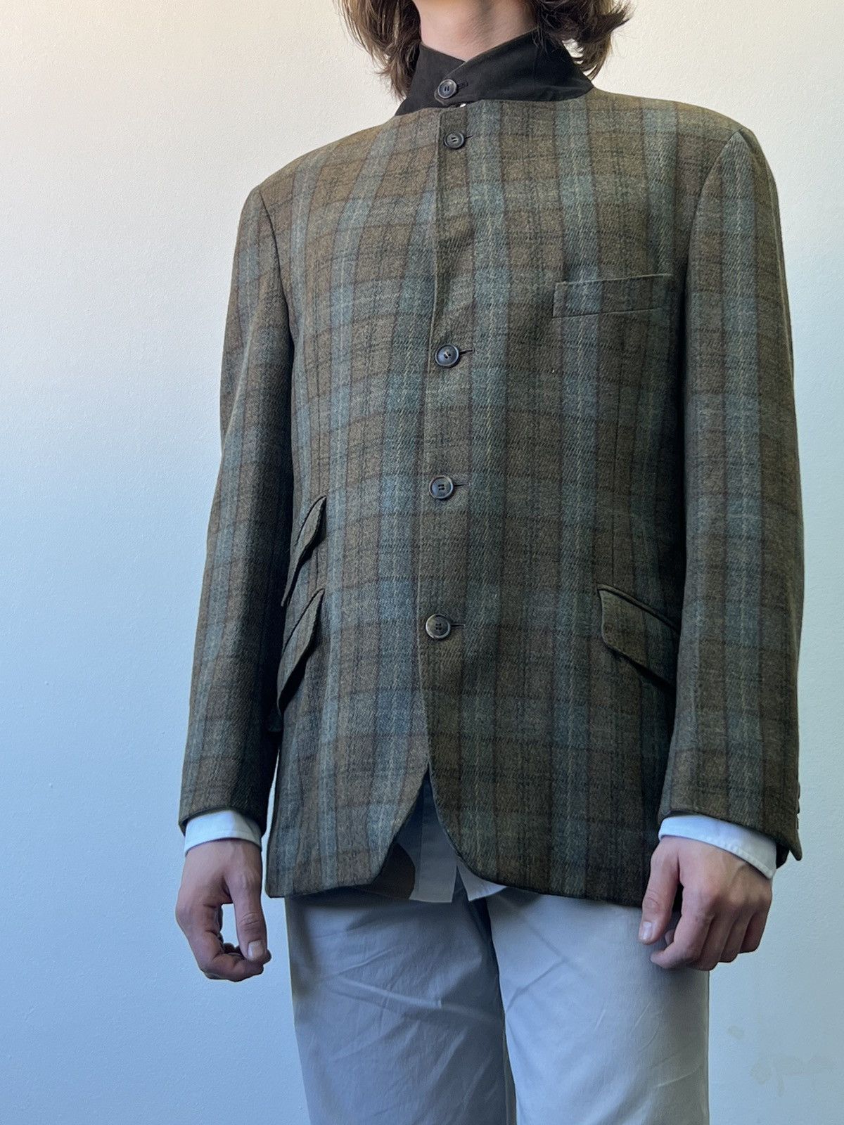 Loro Piana × Vintage RRP 3400$ Loro Piana Wool Cashmere Blazer Jacket Size 50R - 1 Thumbnail