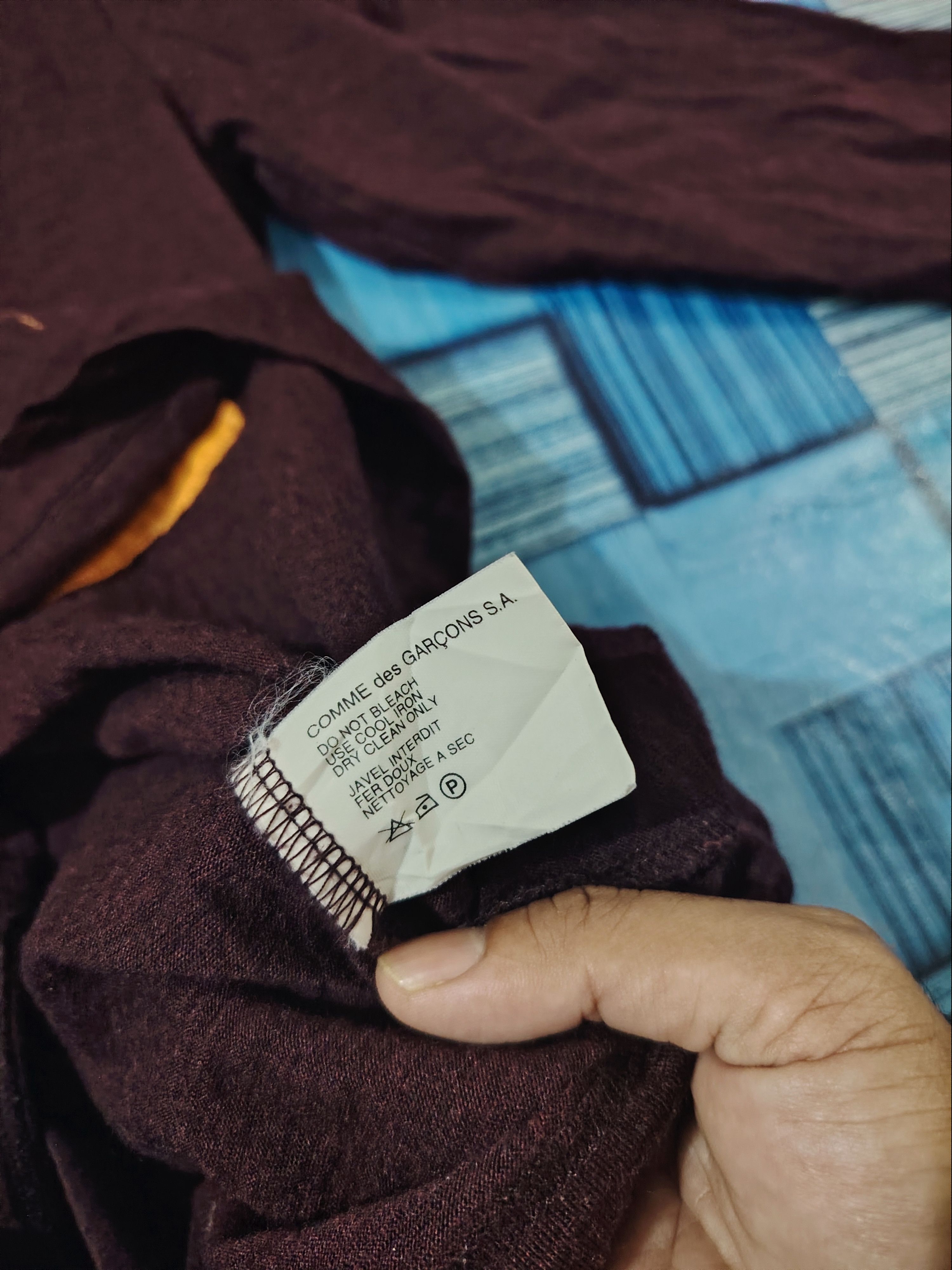Comme des Garcons CDG comme des Garcons Long Sleeve Wool CDG SHIRT Size US S / EU 44-46 / 1 - 6 Thumbnail