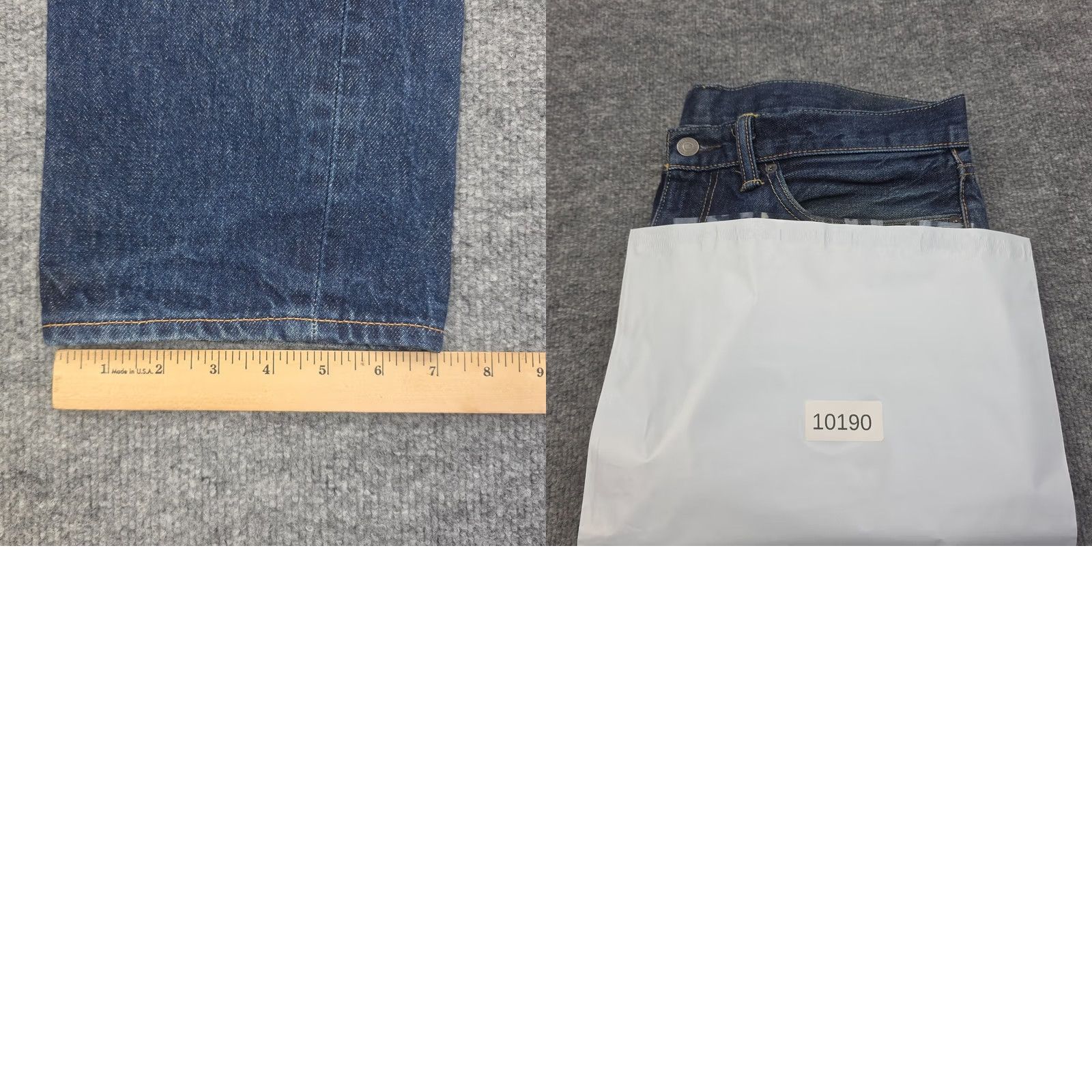 Levi's Levi's 511 Jeans Slim Denim 34 x 34 34 x 32 Faded Marks Blue Men Regular 5-Pocket Inseam 32 Denim Cotton Vintage No Size US 34 / EU 50 - 11 Thumbnail