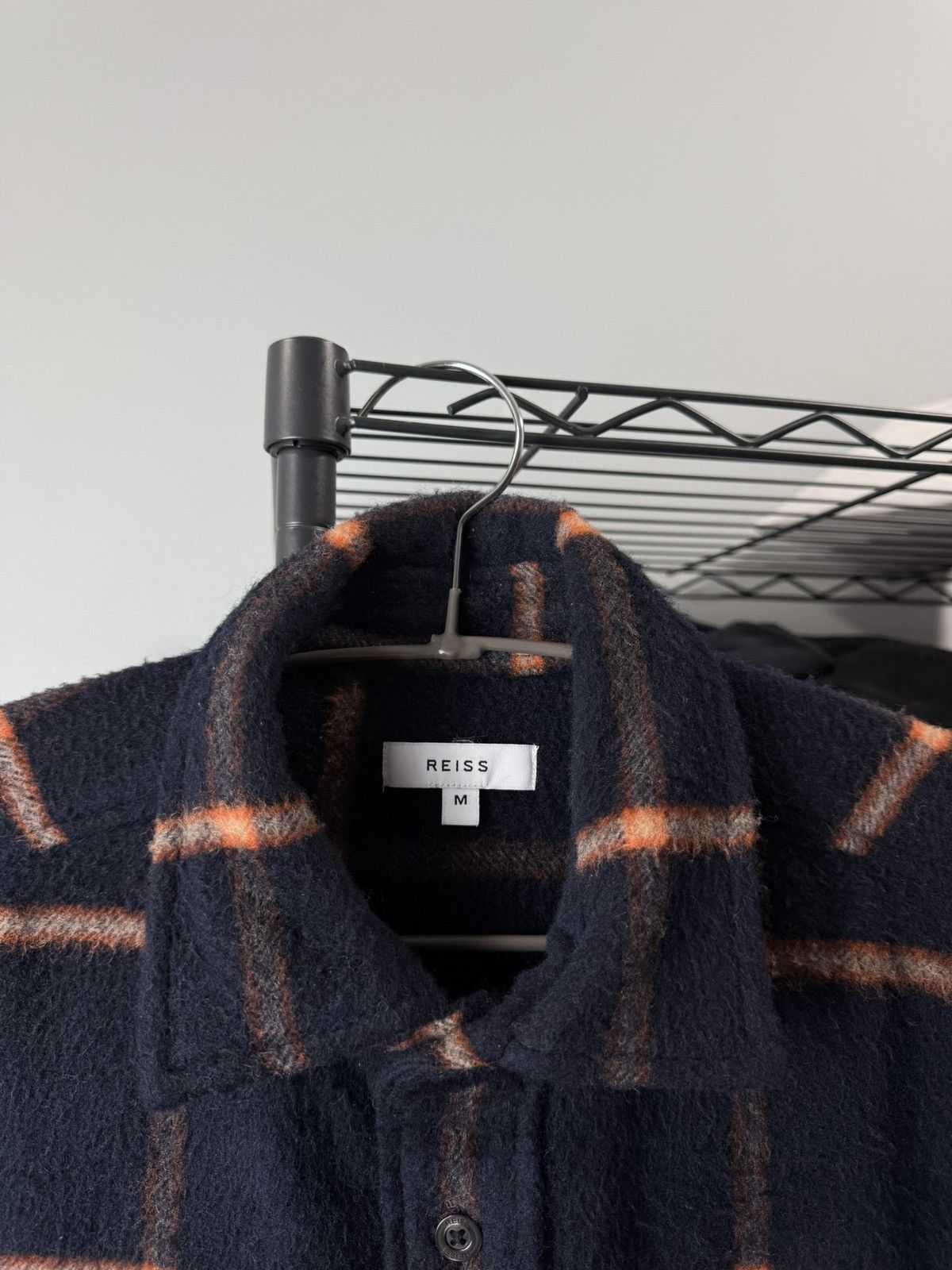 Reiss Luxury Reiss Checkered Plaid Shirt Flannel Hype Size US M / EU 48-50 / 2 - 3 Thumbnail