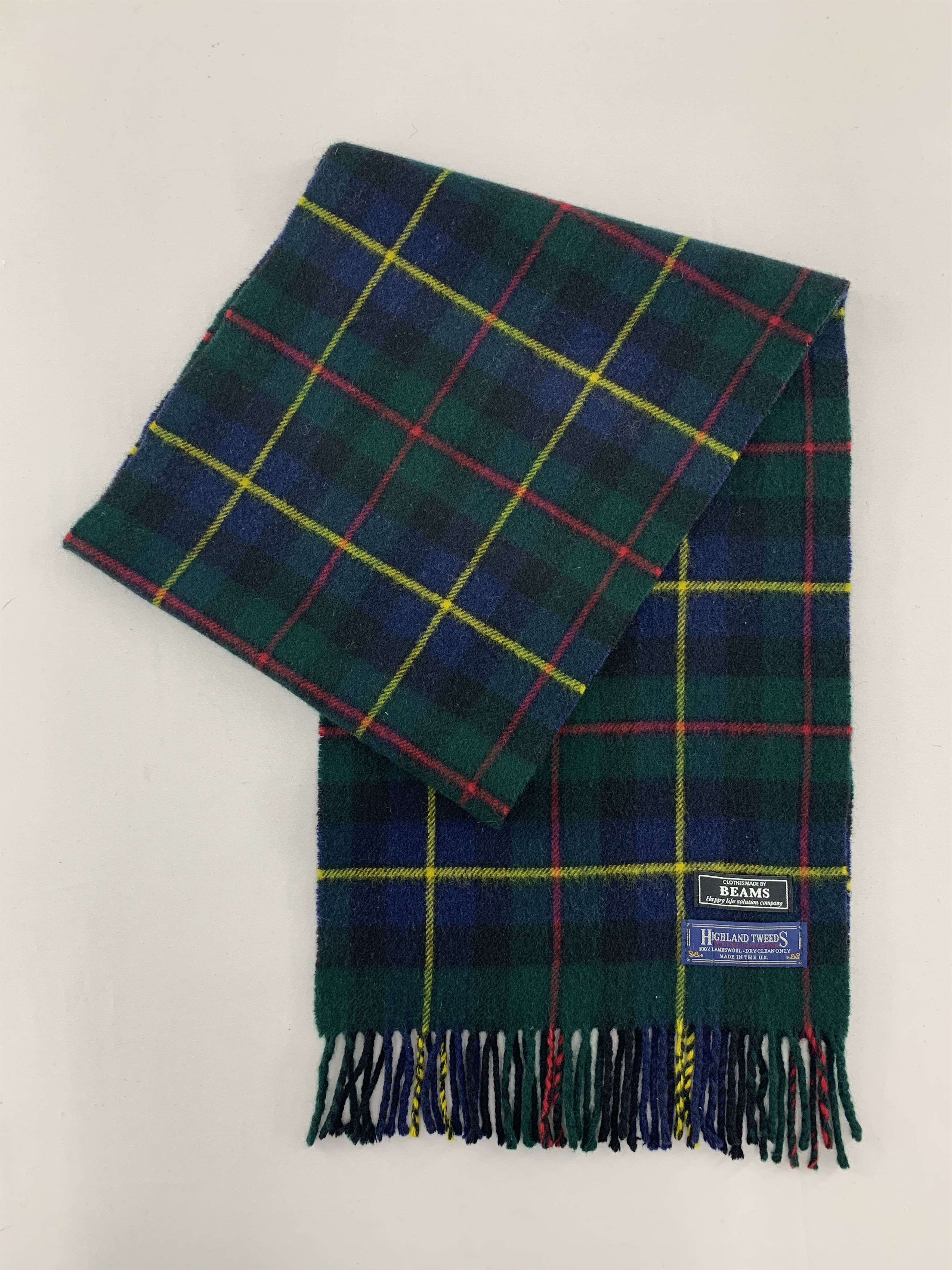 Beams Japan Beams Scarf Wool Muffler Neck Wrap BL4271 Size ONE SIZE - 2 Thumbnail