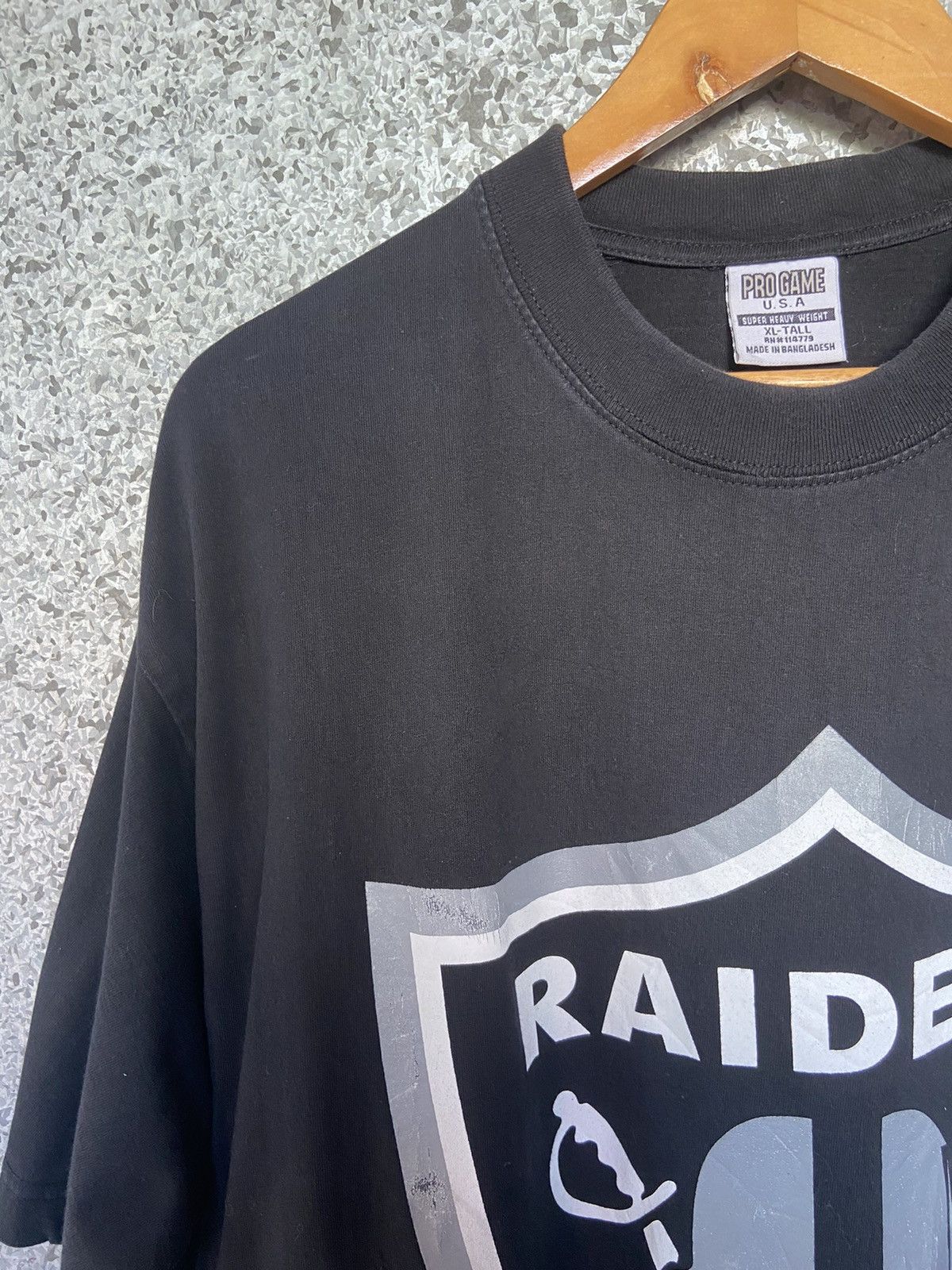 NFL 🔥 Vintage Oakland Riders t shirt big logo Size US XL / EU 56 / 4 - 3 Thumbnail
