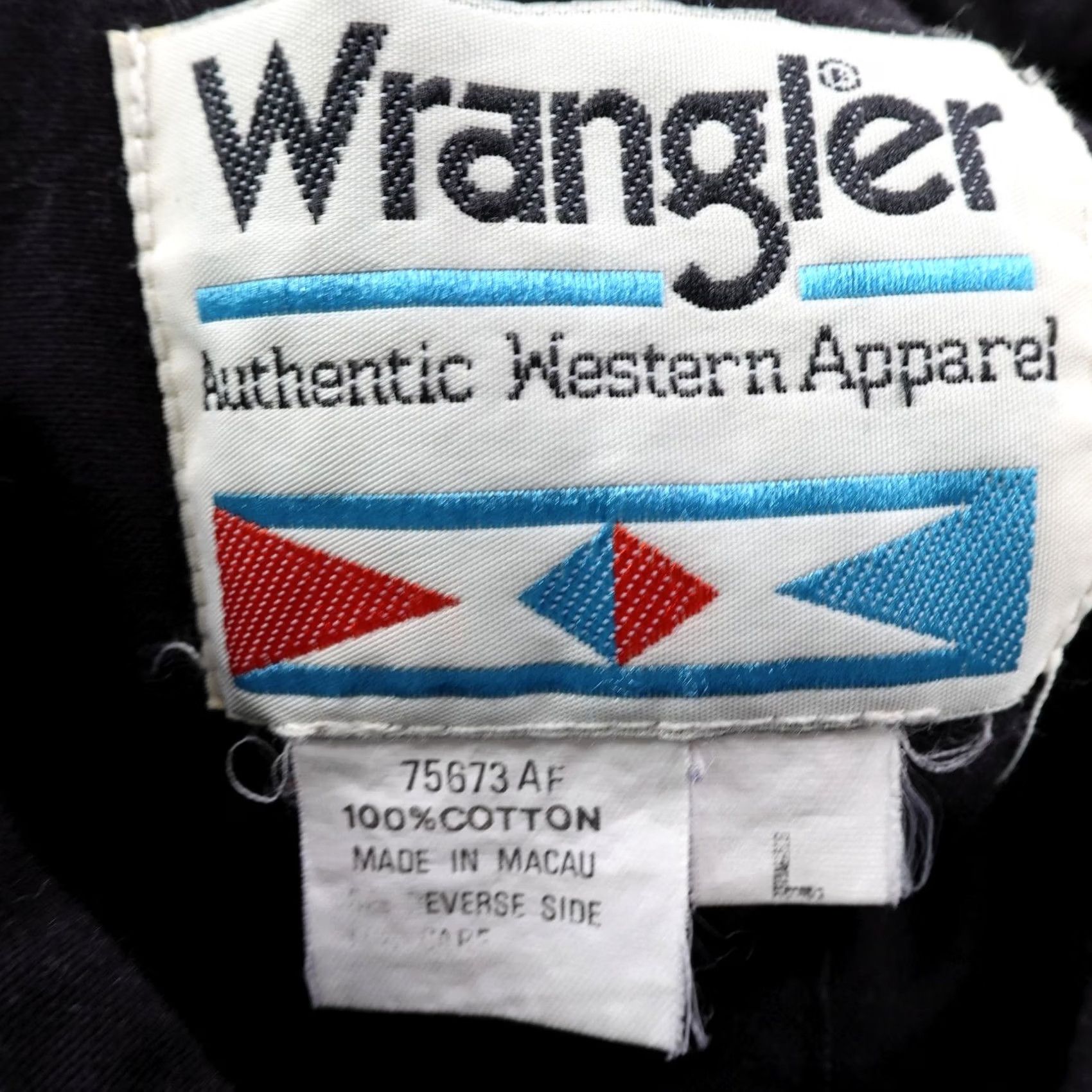 Wrangler Vintage Wrangler Womens Large Black Purple Western Aztec Southwestern 90s Button-Up Shirt Size L / US 10 / IT 46 - 7 Thumbnail