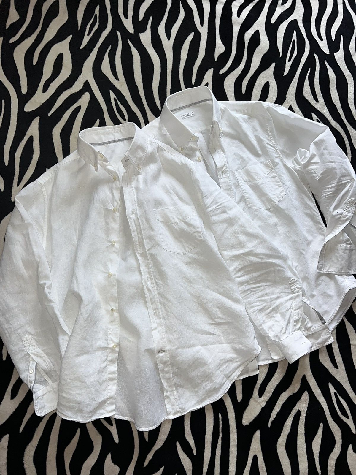 Brunello Cucinelli Brunello Cucinelli luxury cotton white shirt Size US M / EU 48-50 / 2 - 12 Thumbnail