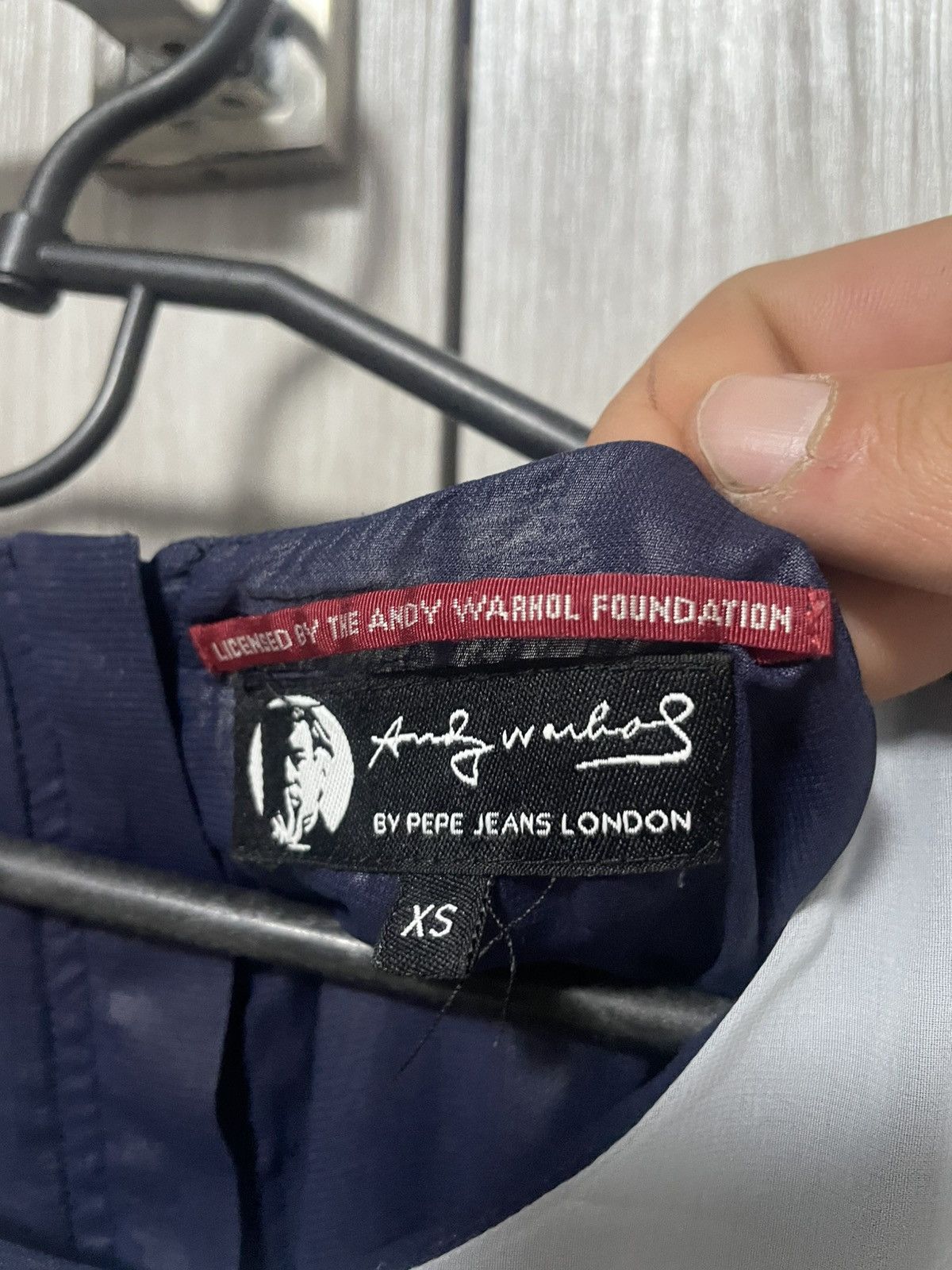Andy Warhol × Japanese Brand Vintage 2008 Andy Warhol Face Zip Blouse Pepe Jeans Hype Y2K Size XS / US 0-2 / IT 36-38 - 11 Thumbnail