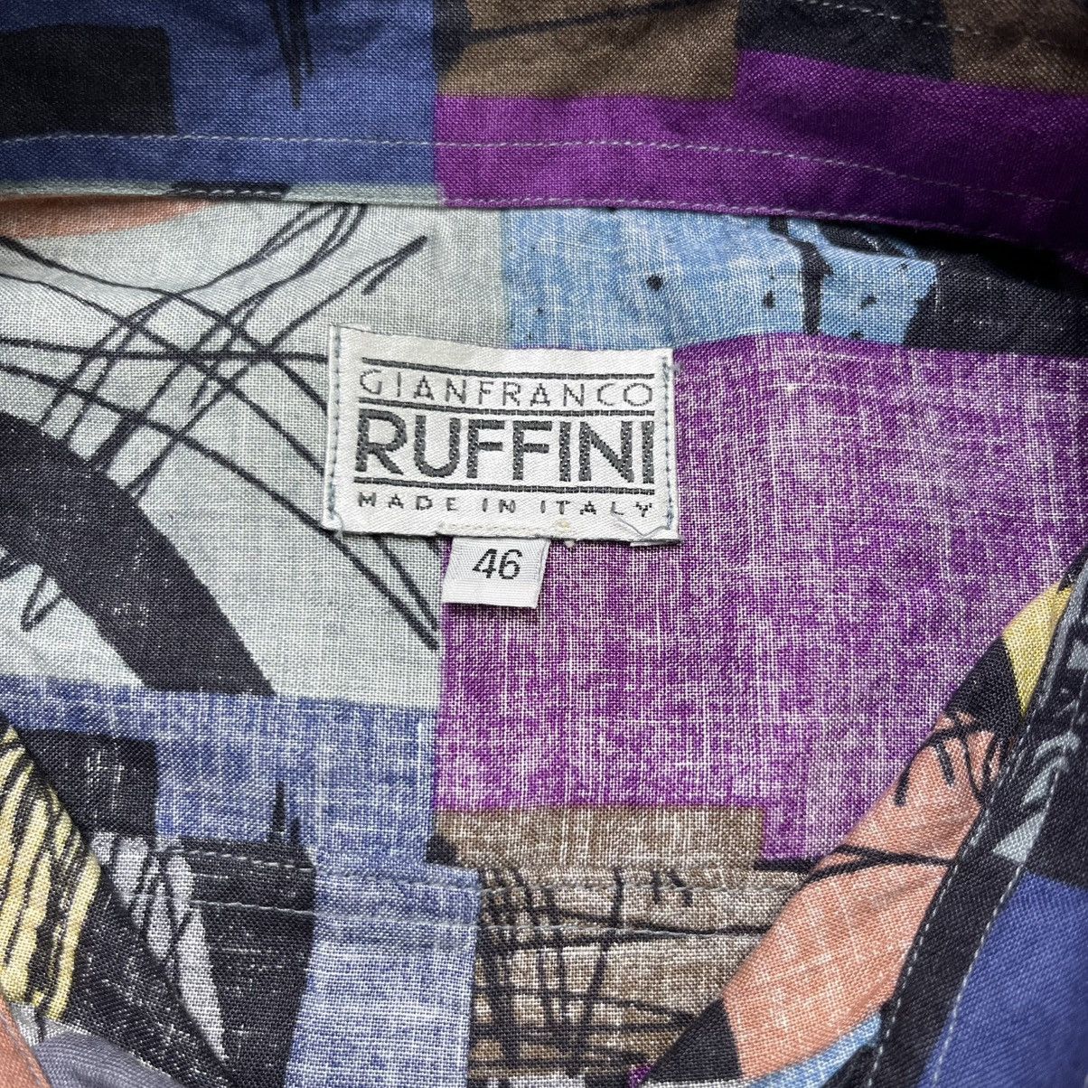 Gianfranco Ferre Luxury Style multicolour ruffini italy button ups shirt Size US M / EU 48-50 / 2 - 9 Thumbnail