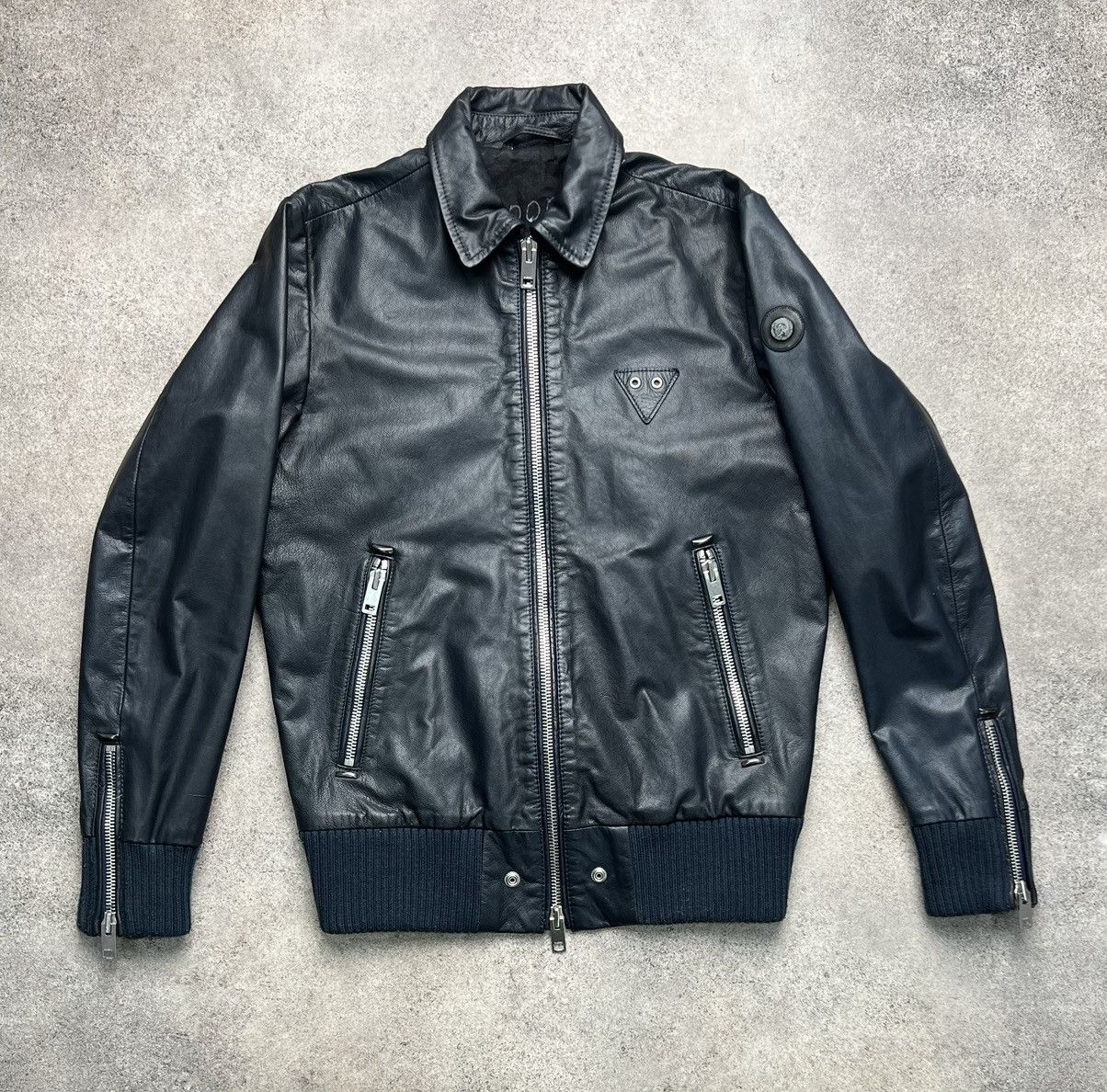 Diesel Diesel streetwear leather jacket Size US S / EU 44-46 / 1 - 1 Thumbnail