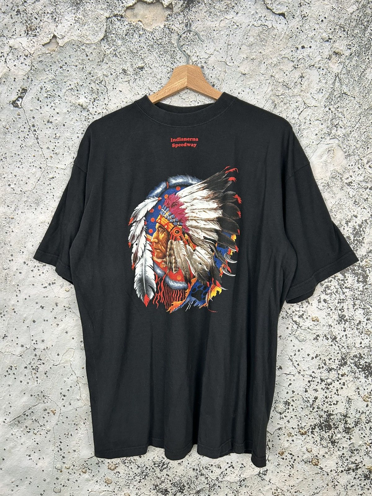 Vintage Vintage Indianerna Speedway 90s Graphic Tee Archive Size US XL / EU 56 / 4 - 1 Thumbnail