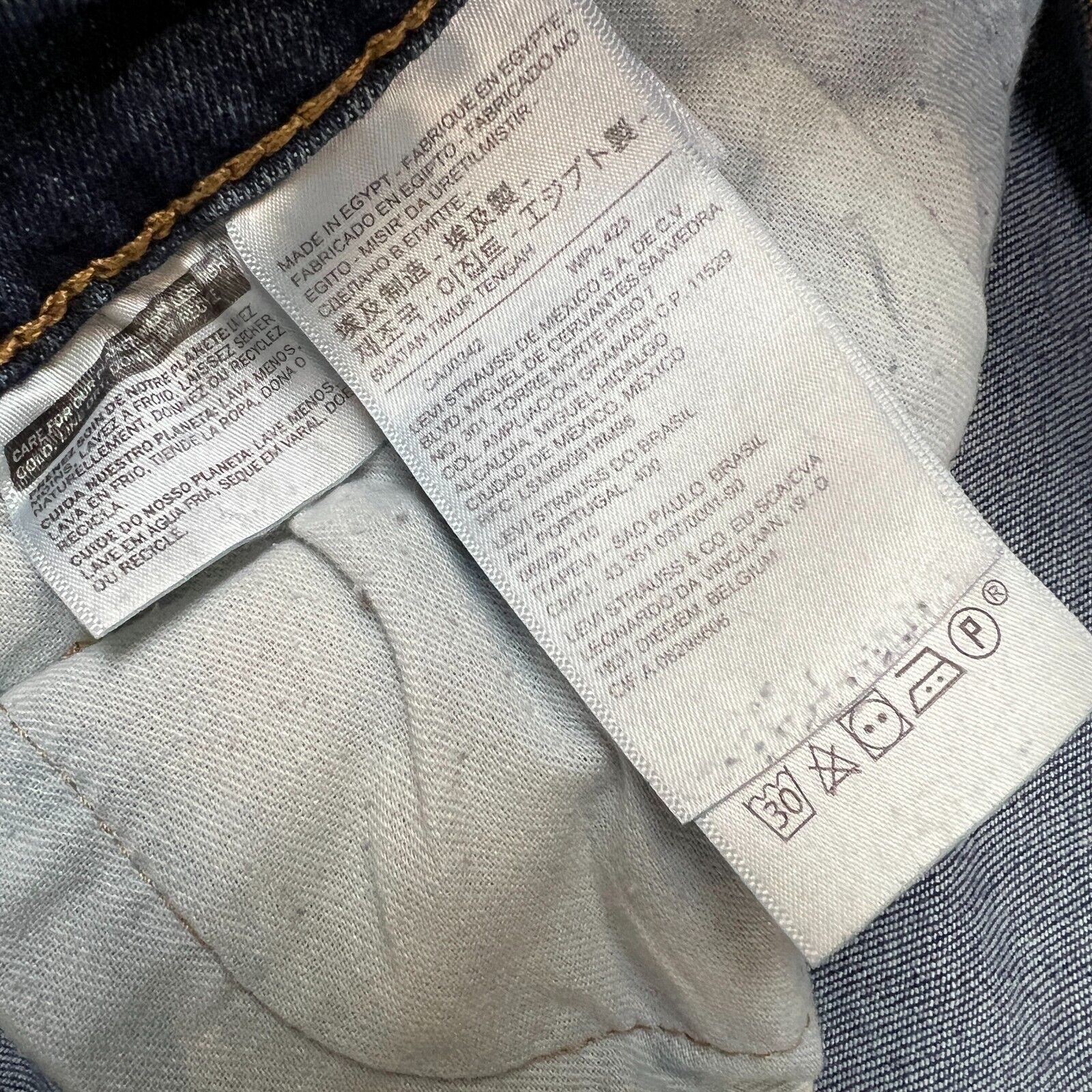 Levi's × Vintage Levi's 541 Jeans 32x34 Athletic Taper American Denim Pants Size US 32 / EU 48 - 9 Thumbnail