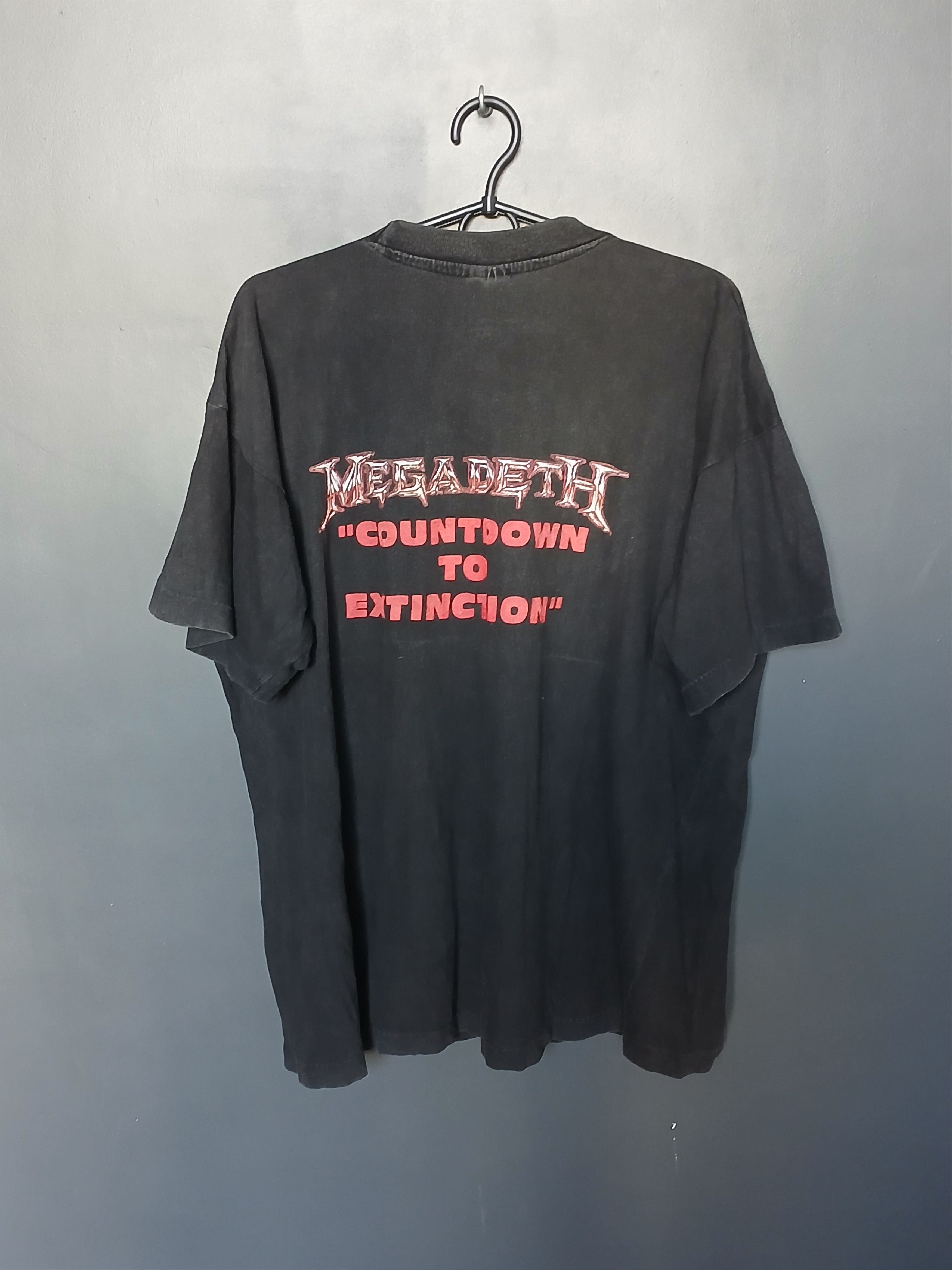 Megadeth Vintage Megadeth Countdown To Extinction T-Shirt Size US L / EU 52-54 / 3 - 2 Thumbnail